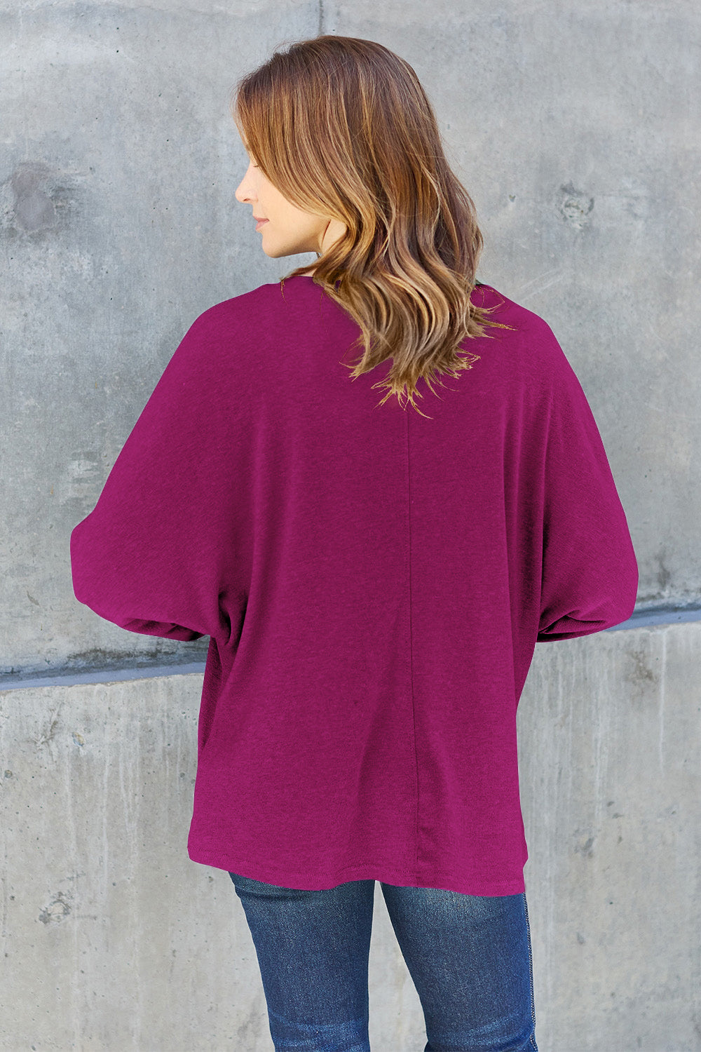 Elsie Round Neck Long Sleeve T-Shirt
