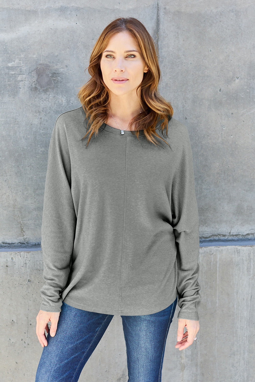 Elsie Round Neck Long Sleeve T-Shirt