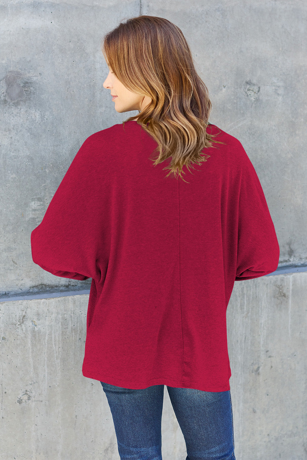 Elsie Round Neck Long Sleeve T-Shirt