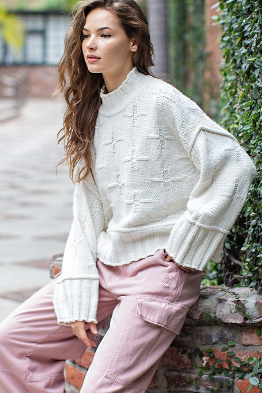 Shannon Turtle Neck Knit Top