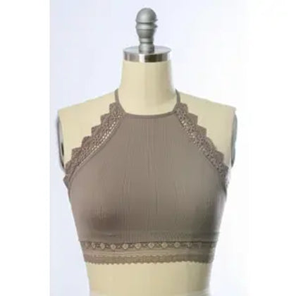 Crochet Trim Bralette