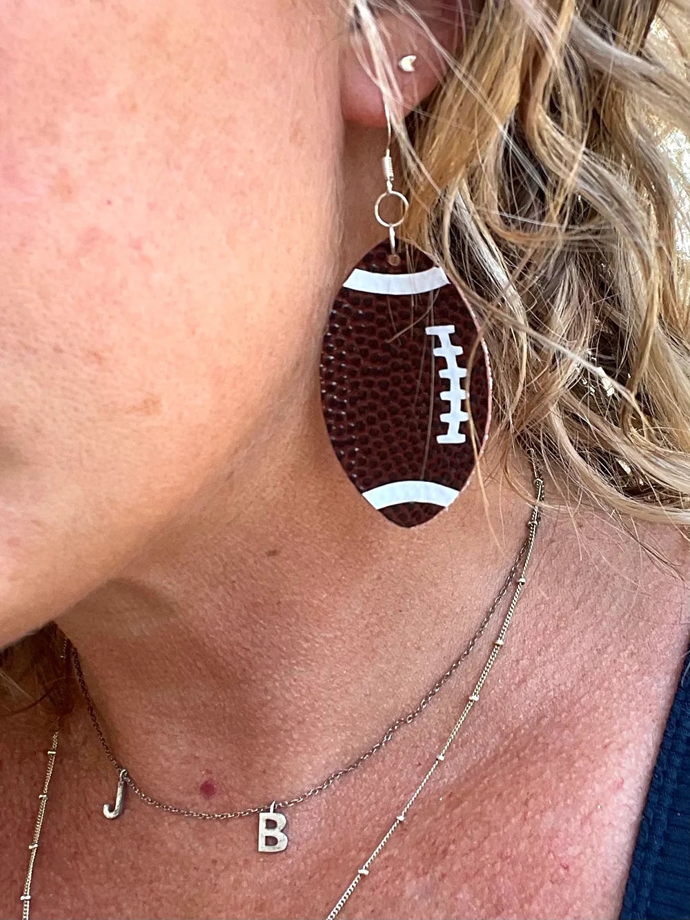 Football Earrings