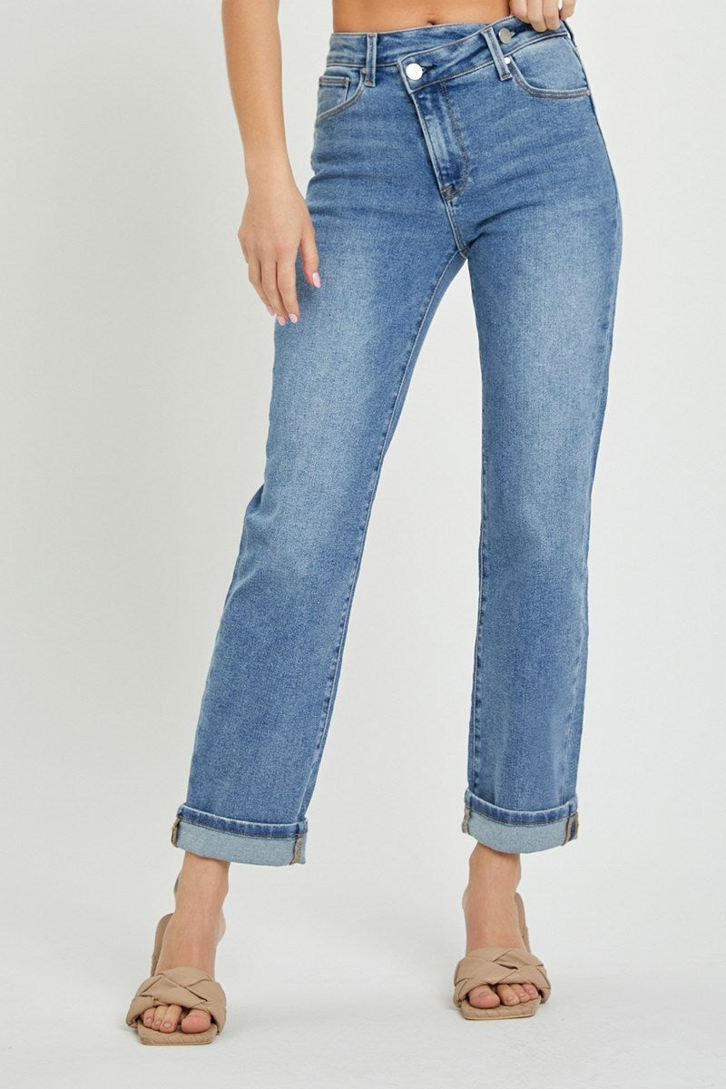Shelley Crop Staight Leg Denim