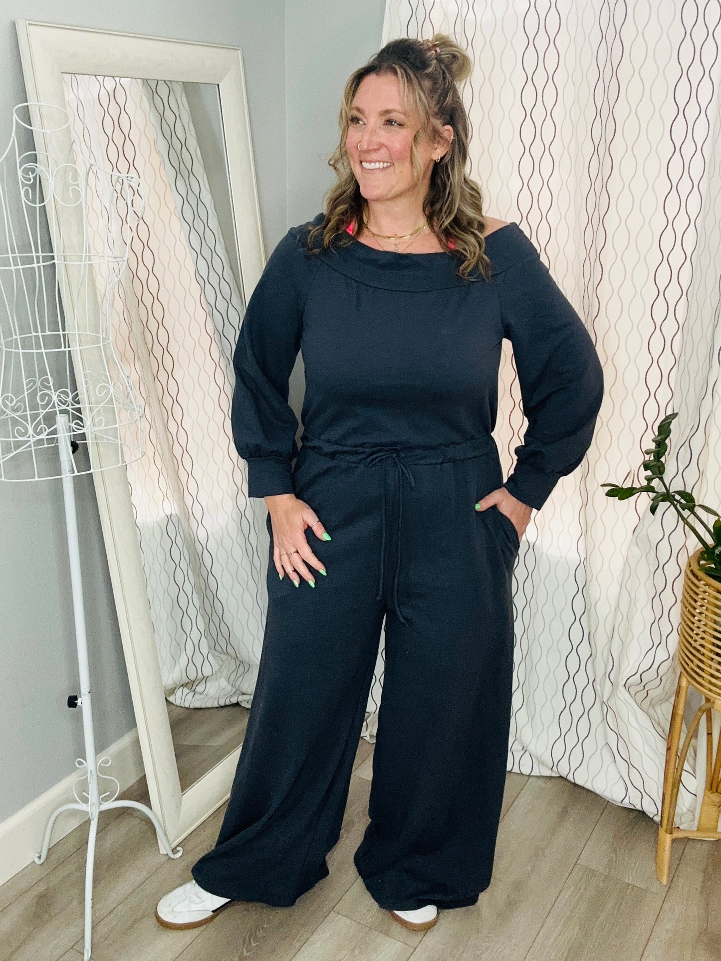 Brooklyn Long Sleeve Jumpsuit