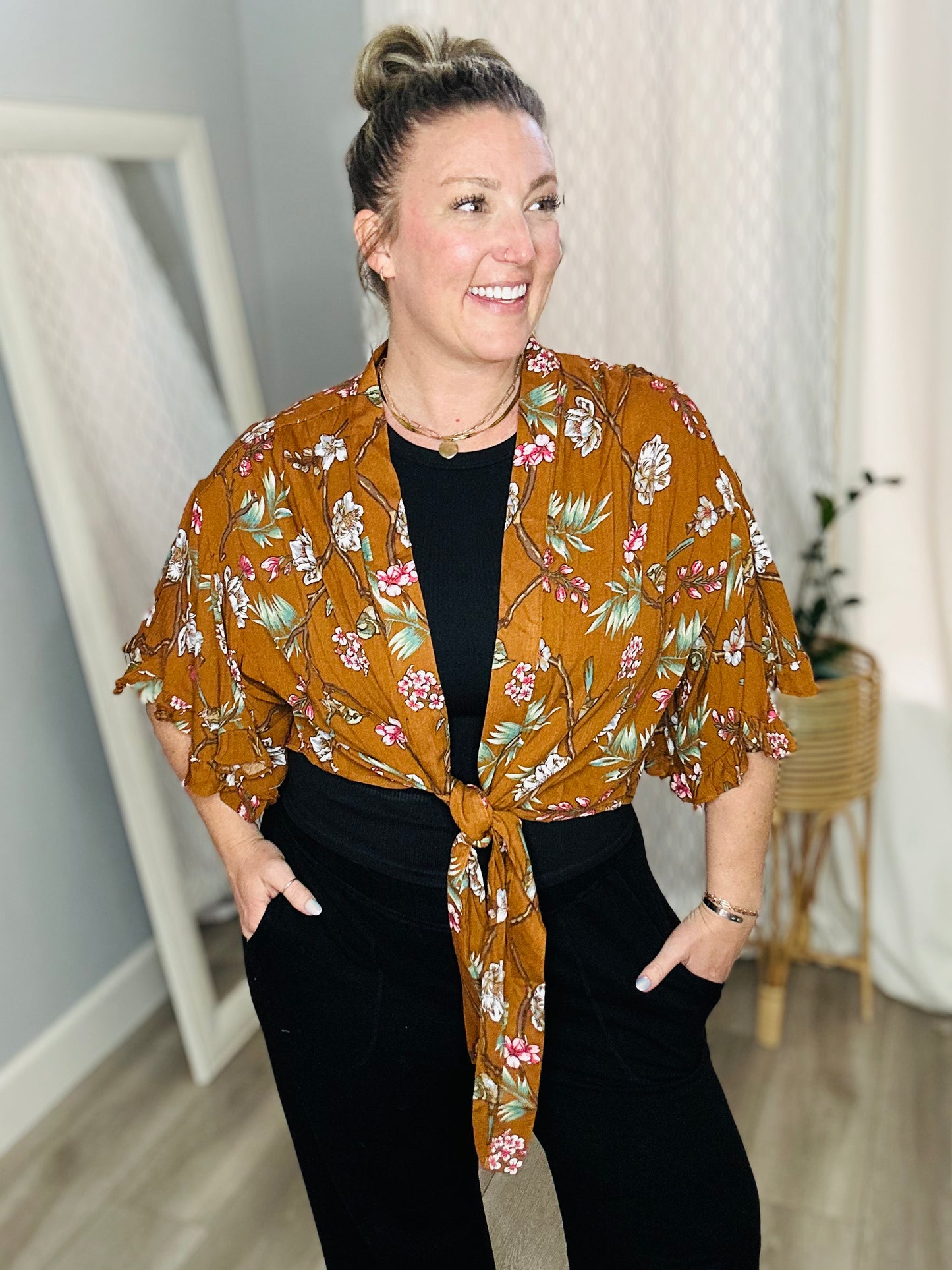 Chelsea Tie Front Blouse