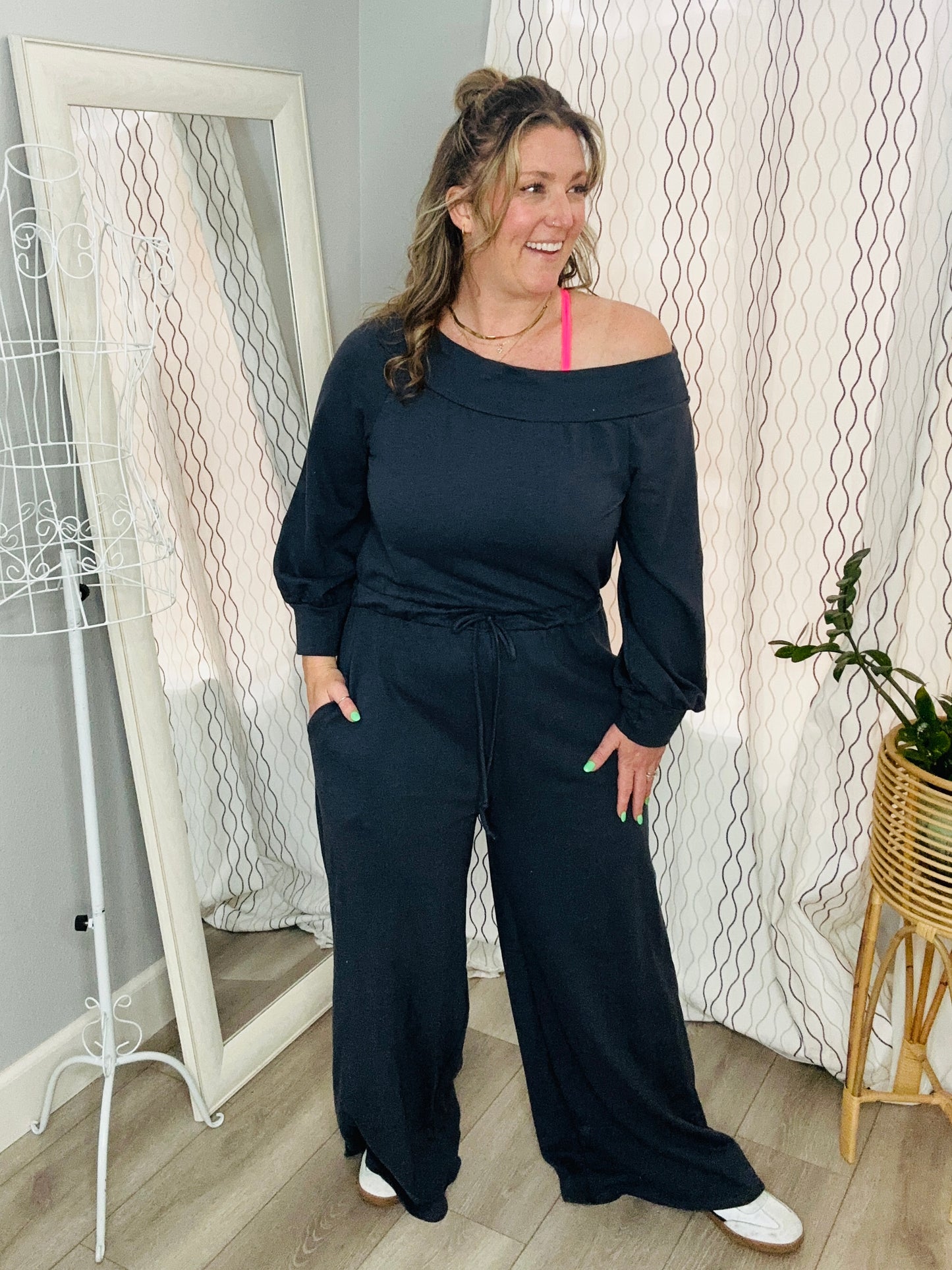 Brooklyn Long Sleeve Jumpsuit