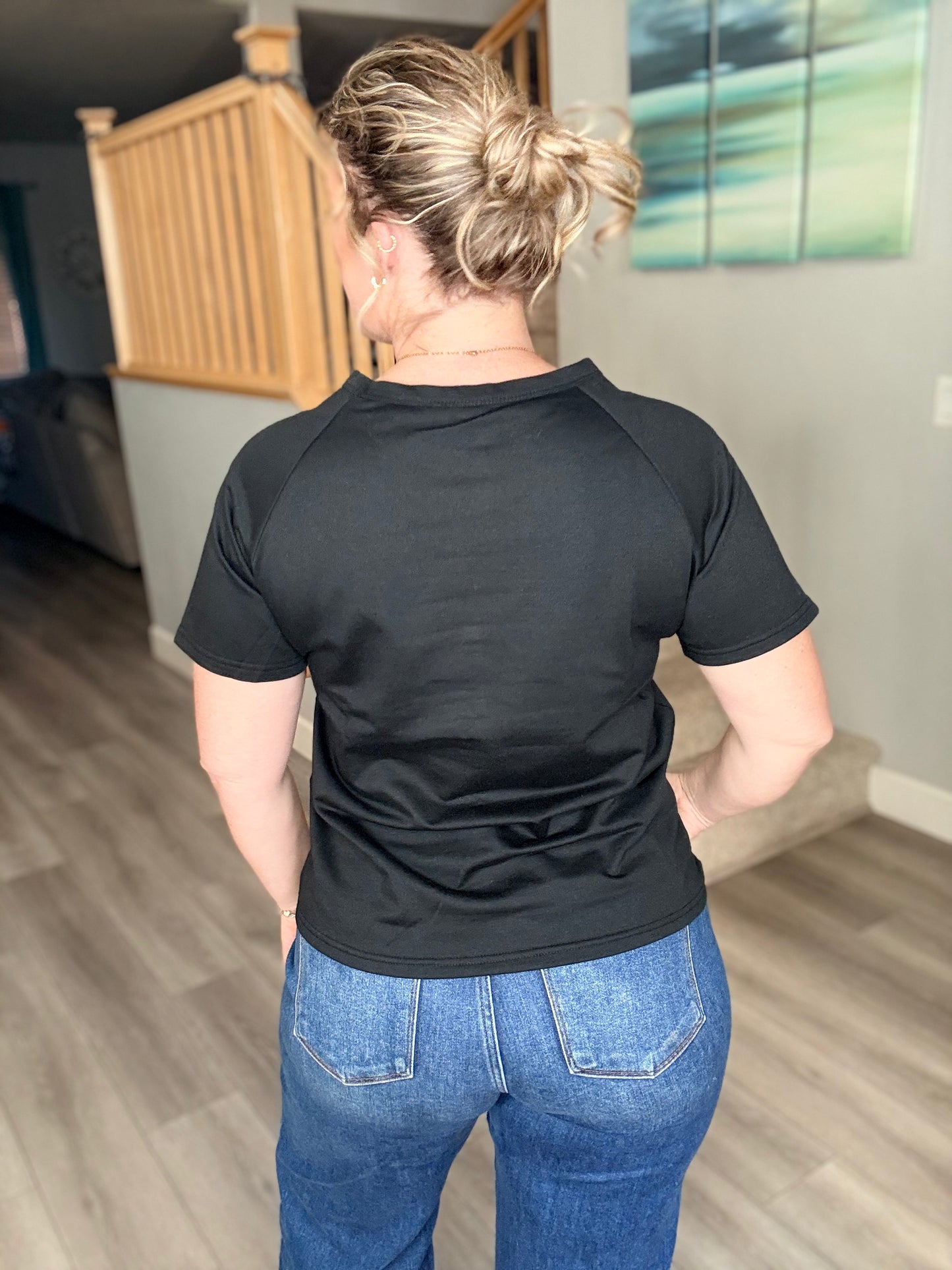 Deliah Retro Striped Top