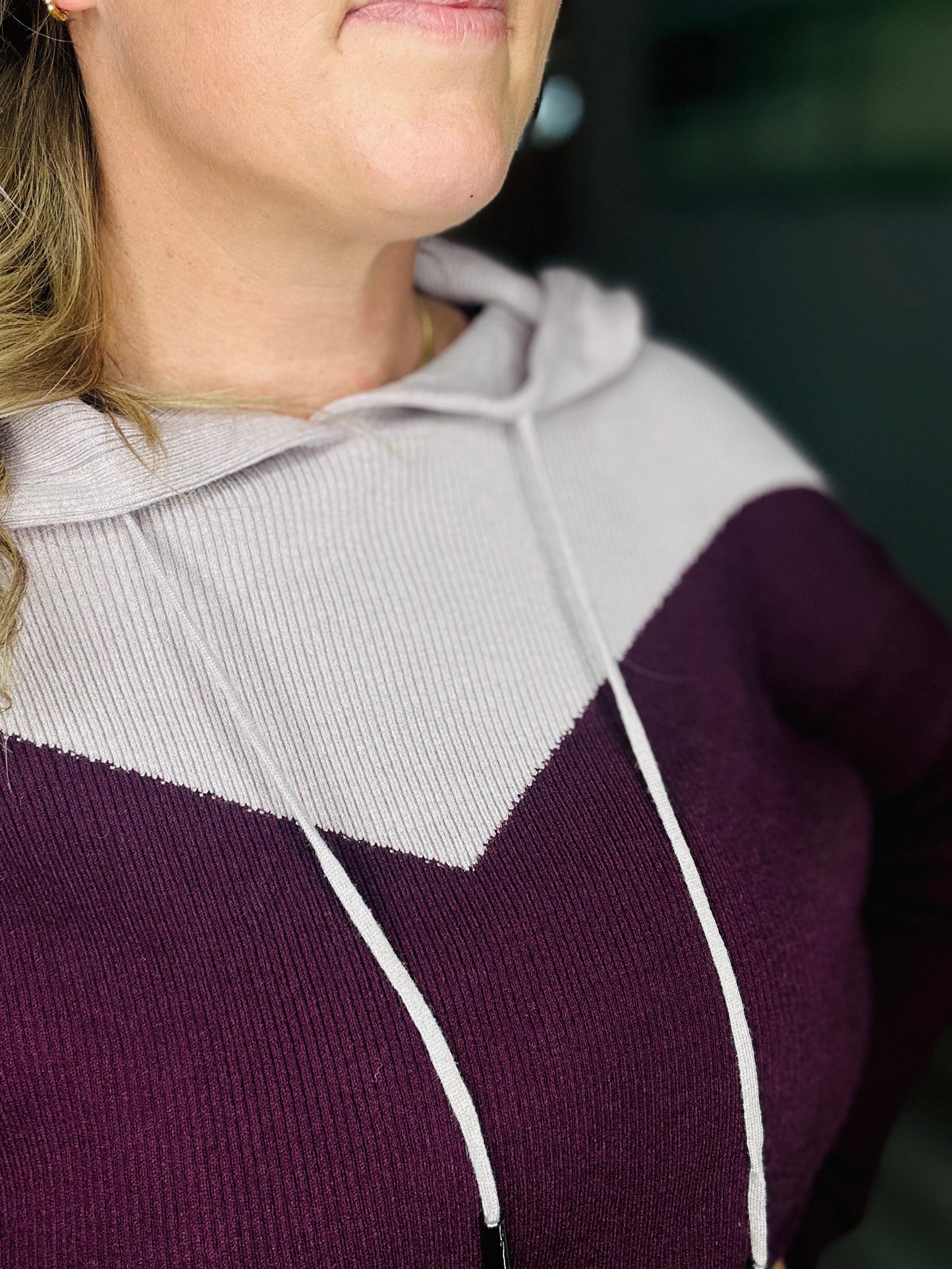 Clementine Hooded Sweater Dress