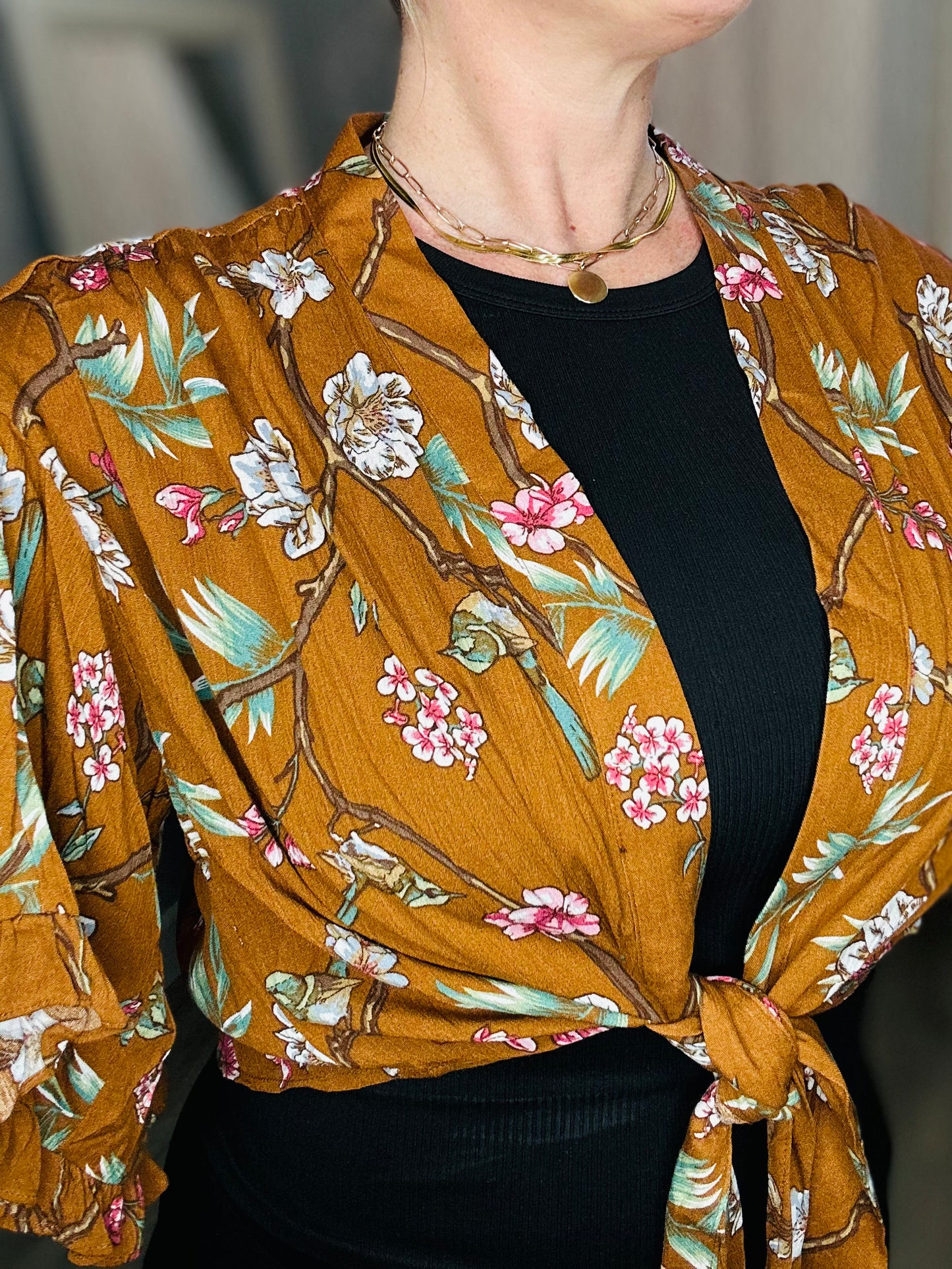 Chelsea Tie Front Blouse