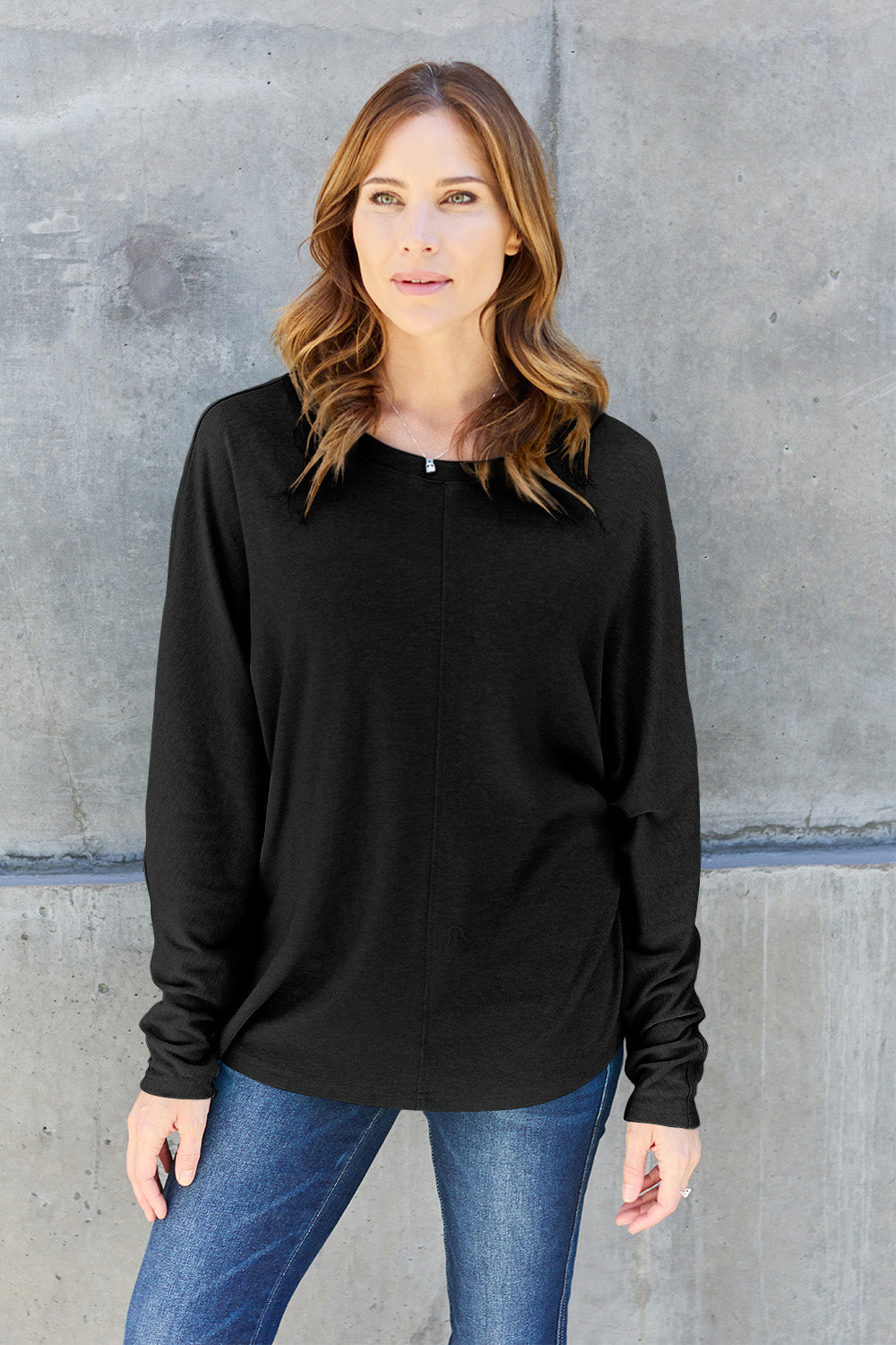 Elsie Round Neck Long Sleeve T-Shirt