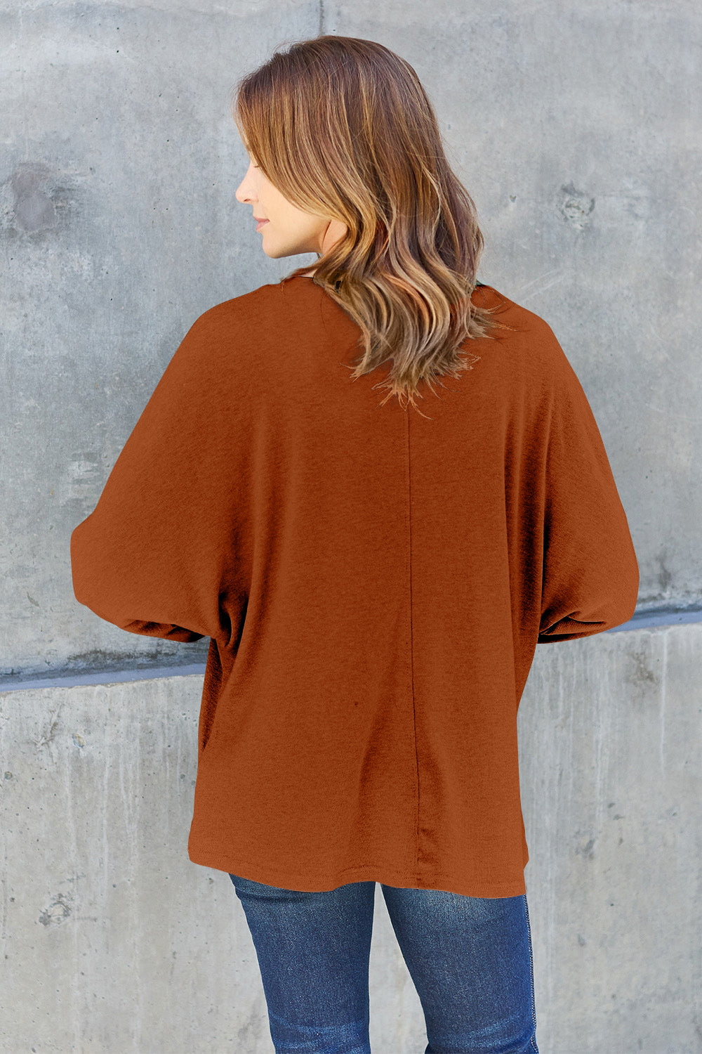 Elsie Round Neck Long Sleeve T-Shirt