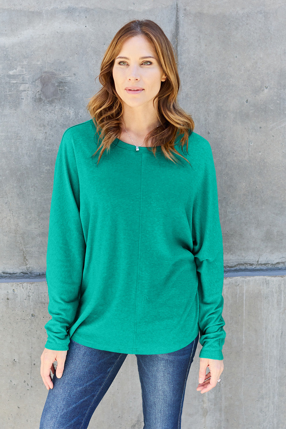 Elsie Round Neck Long Sleeve T-Shirt