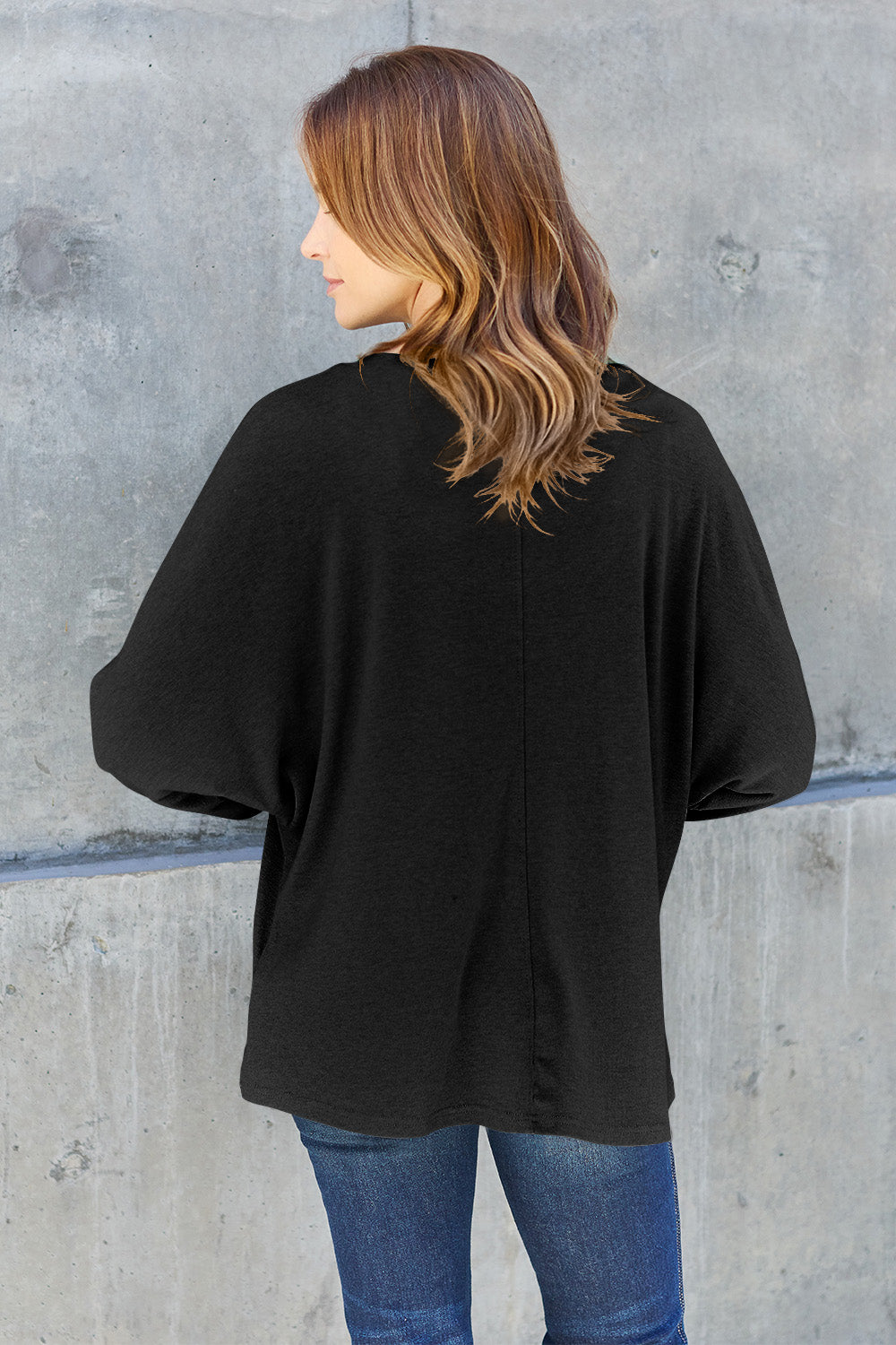 Elsie Round Neck Long Sleeve T-Shirt