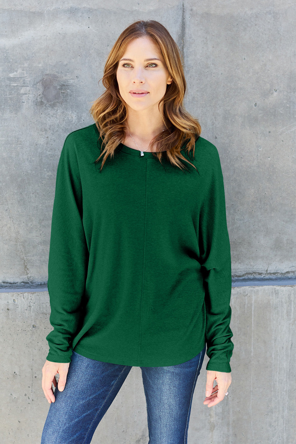 Elsie Round Neck Long Sleeve T-Shirt
