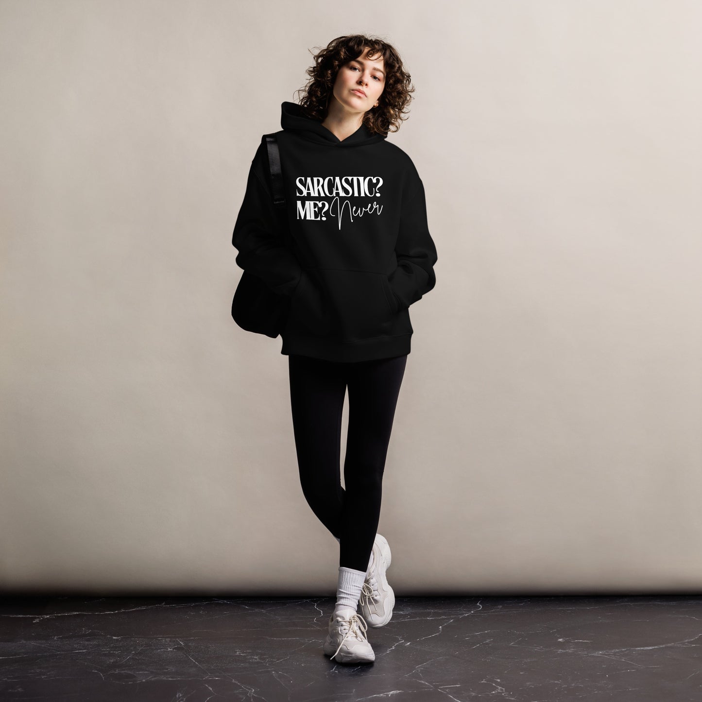 Sarcastic Oversized Hoodie