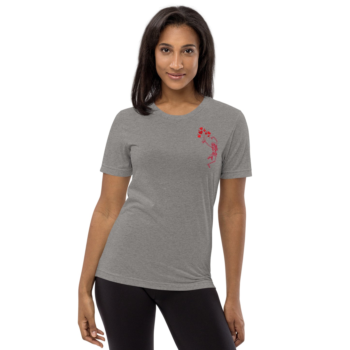 Skeleton Balloons Short Sleeve T-shirt
