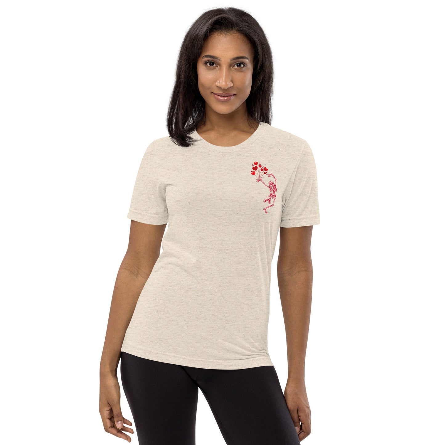 Skeleton Balloons Short Sleeve T-shirt