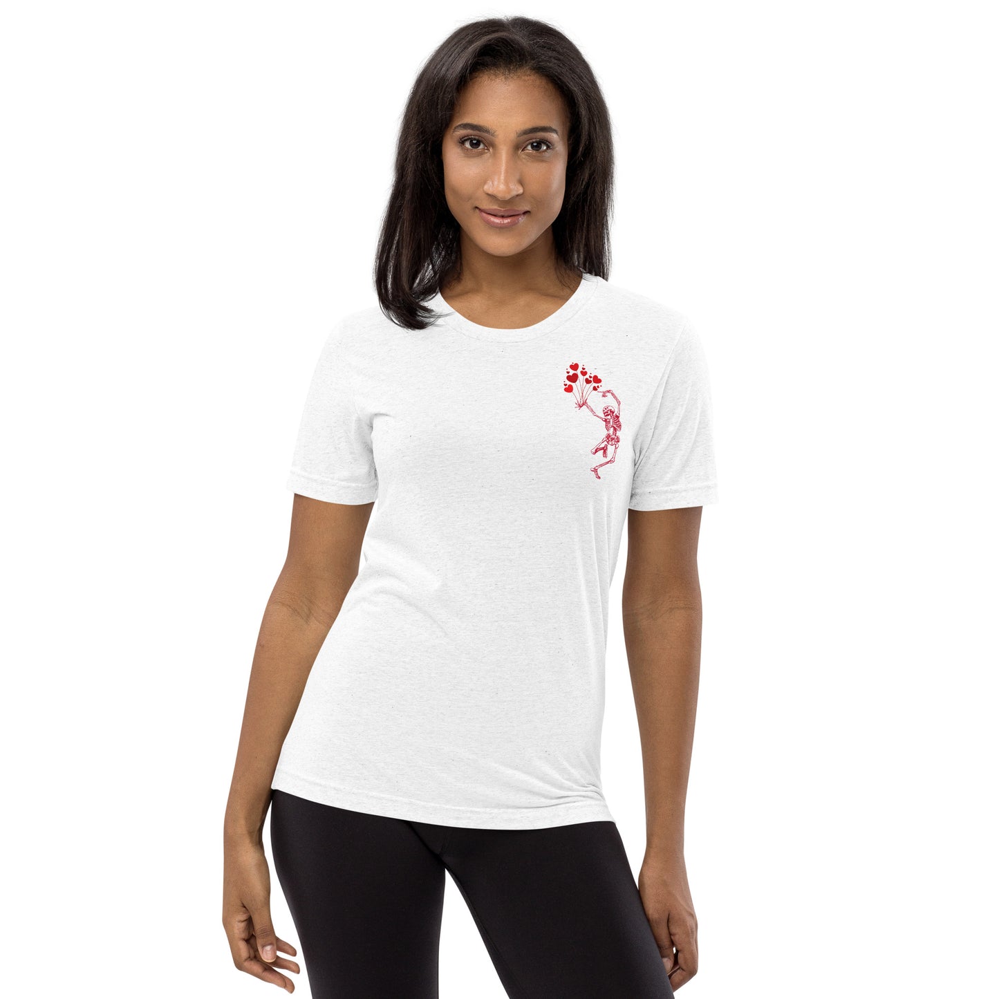 Skeleton Balloons Short Sleeve T-shirt