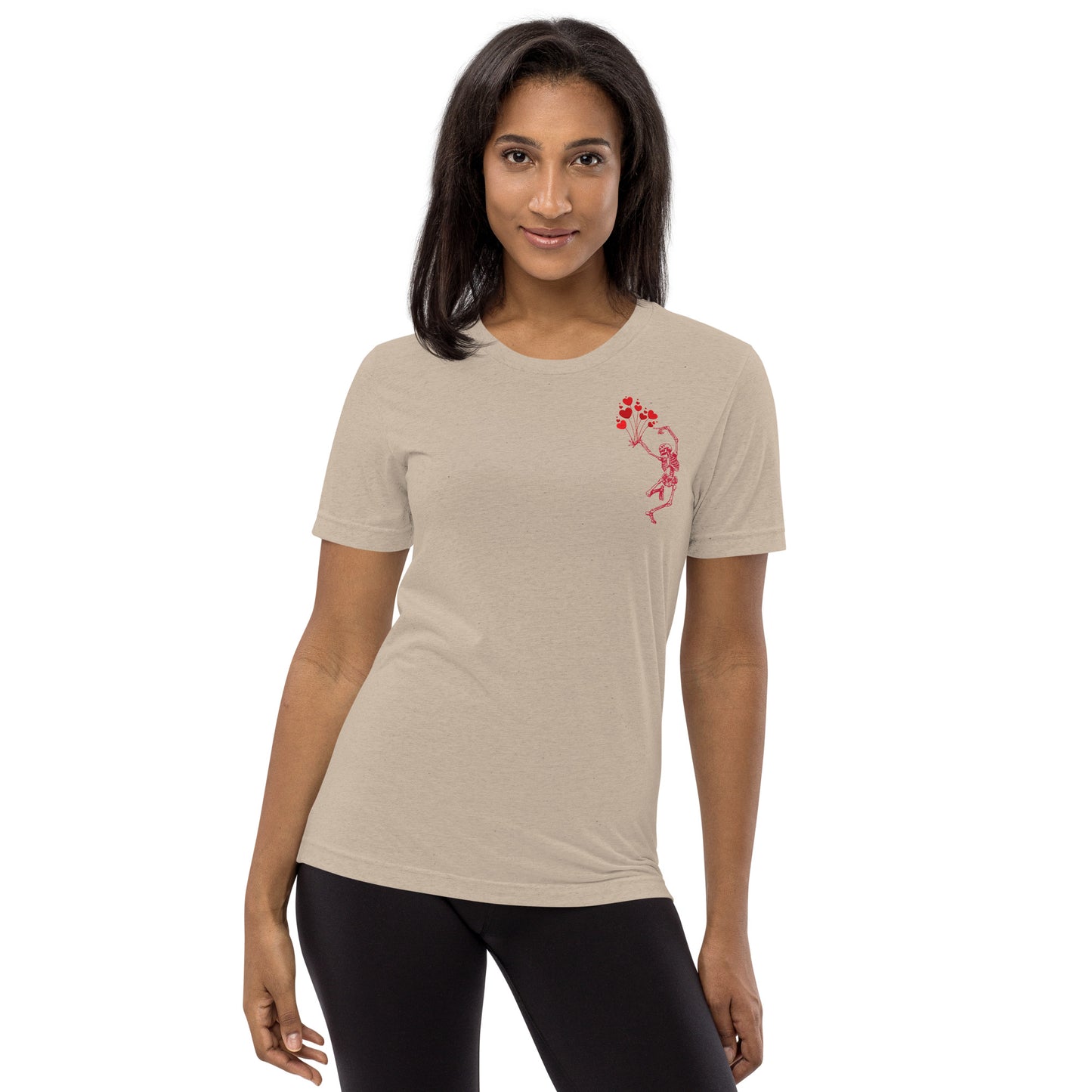 Skeleton Balloons Short Sleeve T-shirt