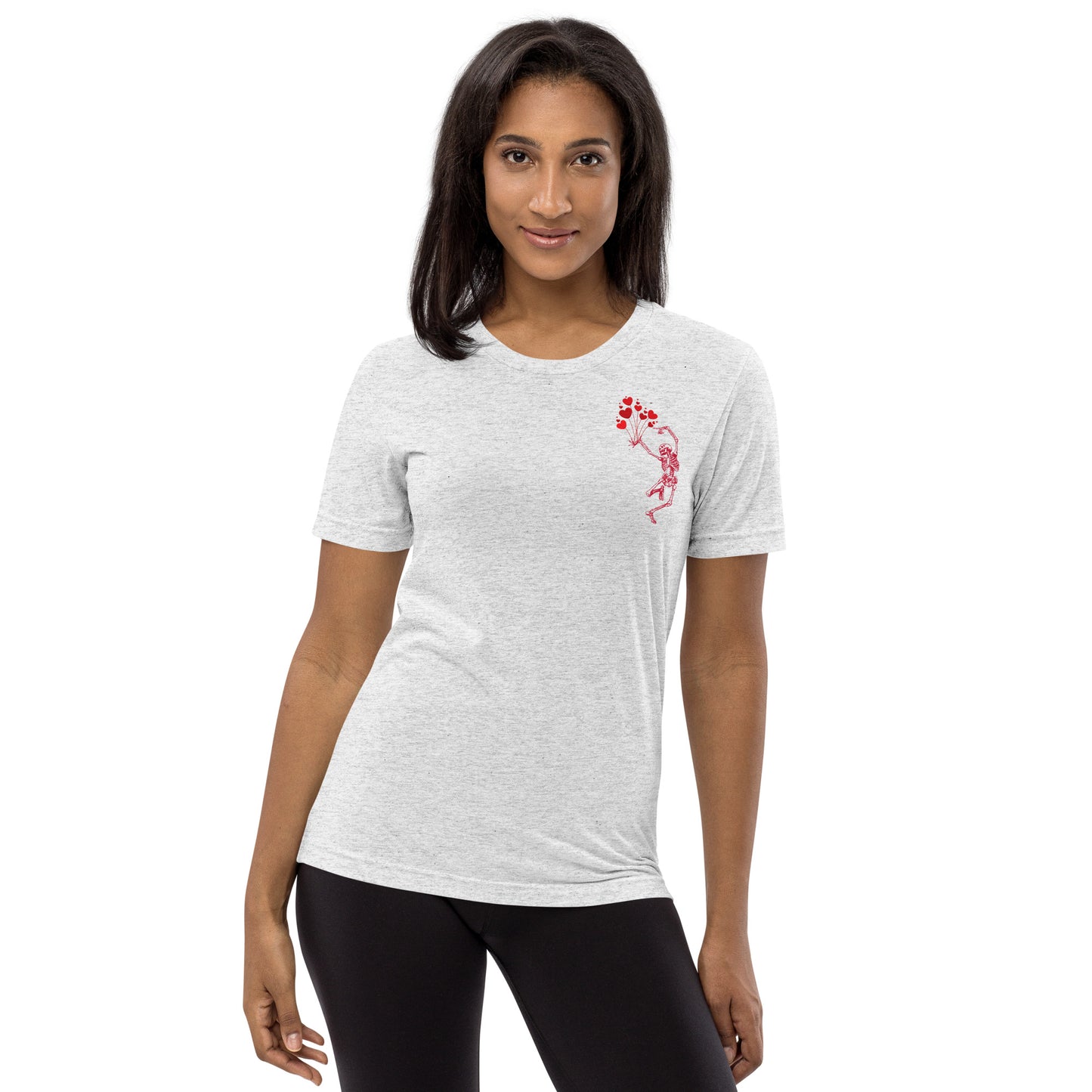 Skeleton Balloons Short Sleeve T-shirt