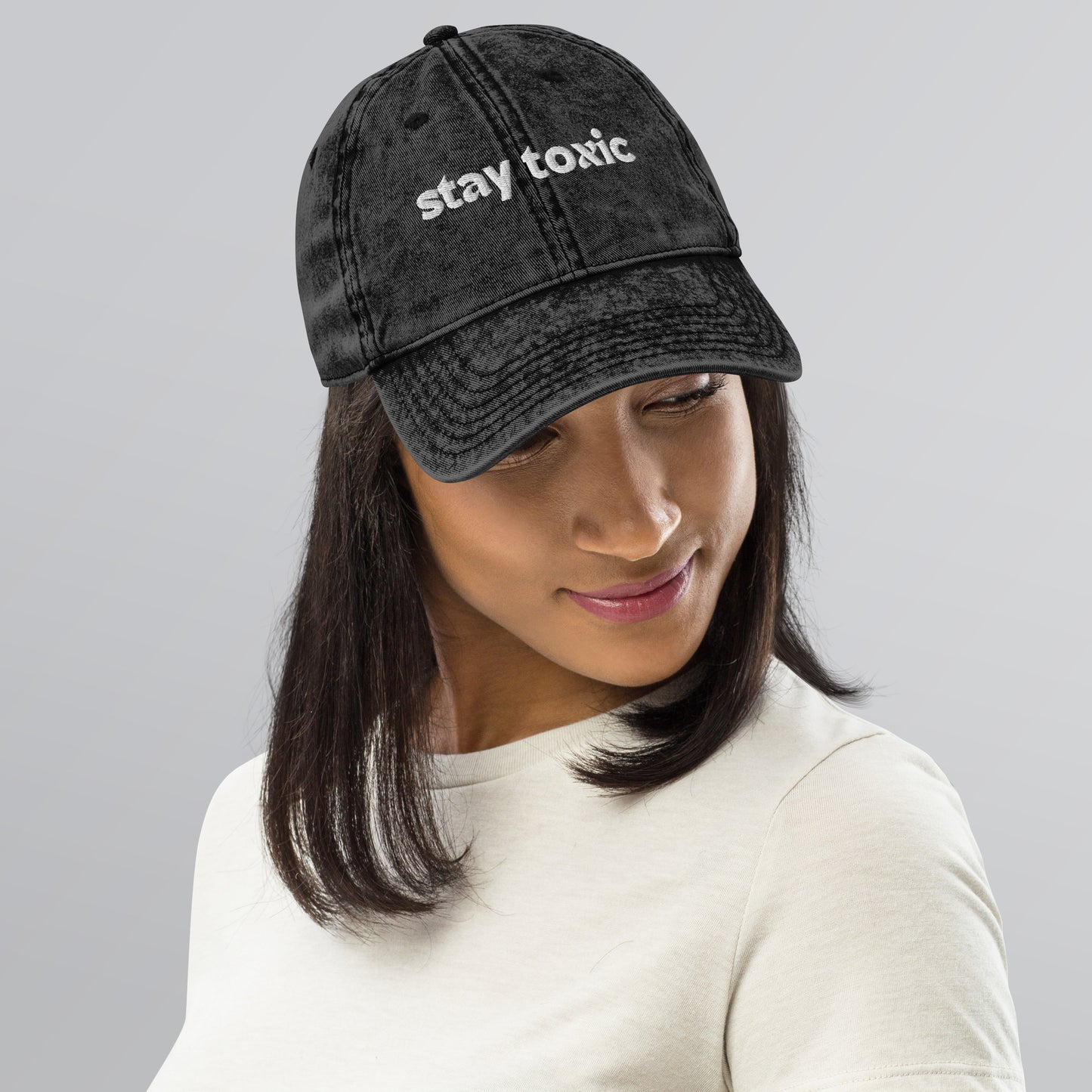 Toxic Vintage Cotton Twill Cap
