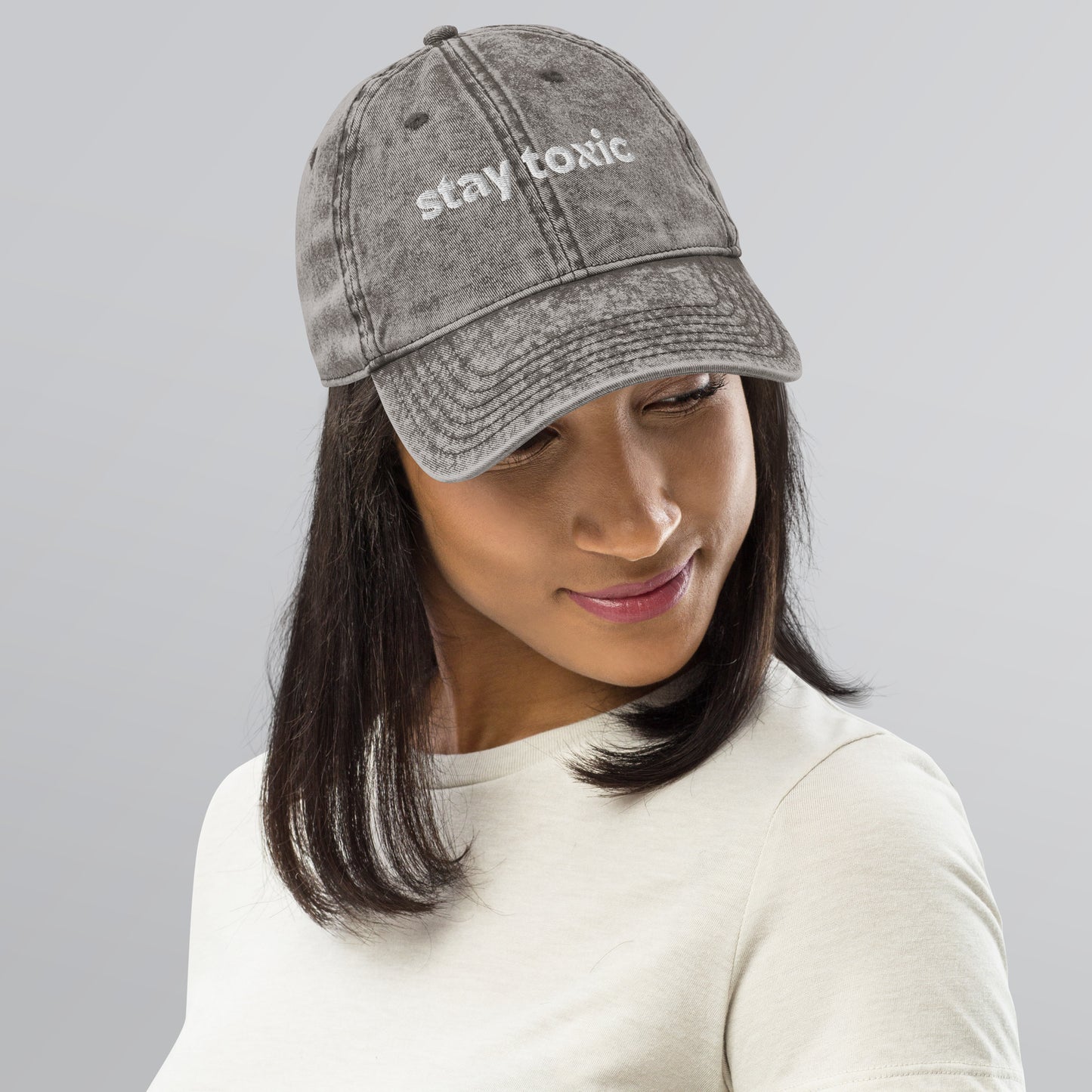Toxic Vintage Cotton Twill Cap
