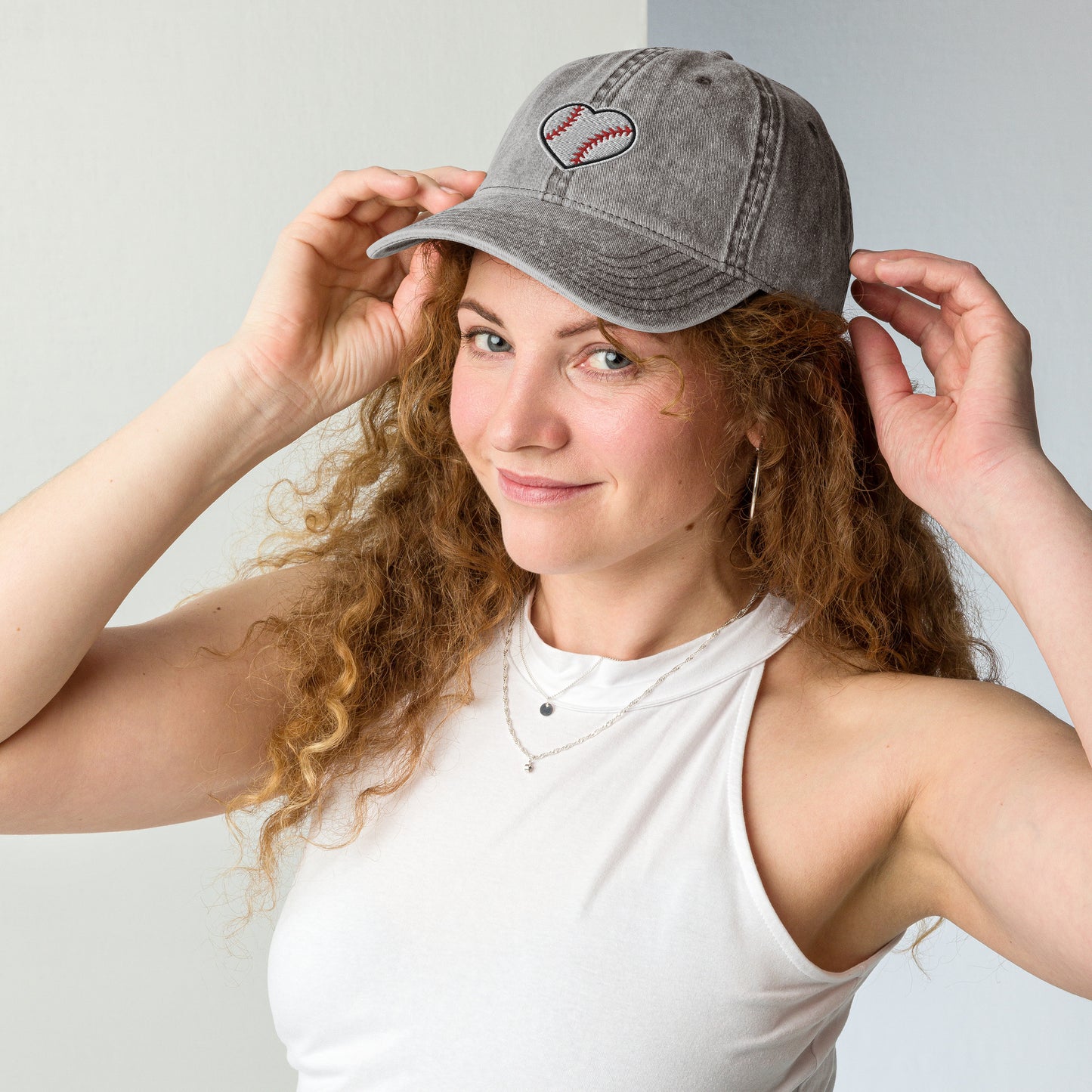Baseball Embroidered Vintage Cotton Twill Cap