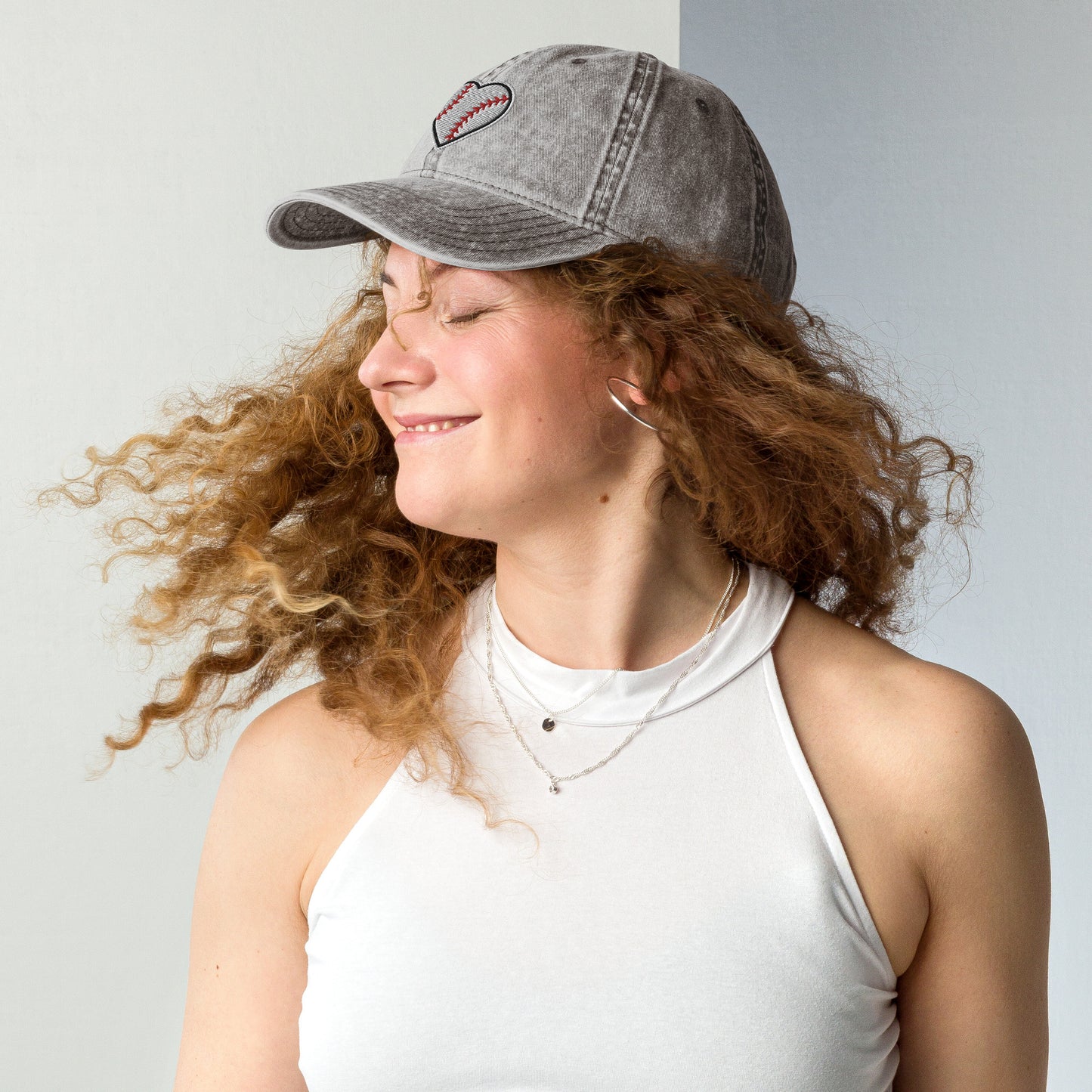 Embroidered Baseball Vintage Cotton Cap