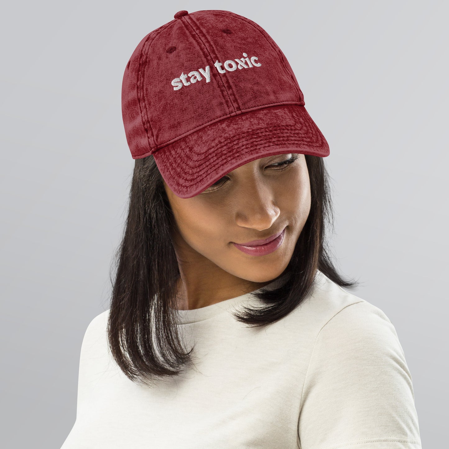 Toxic Vintage Cotton Twill Cap