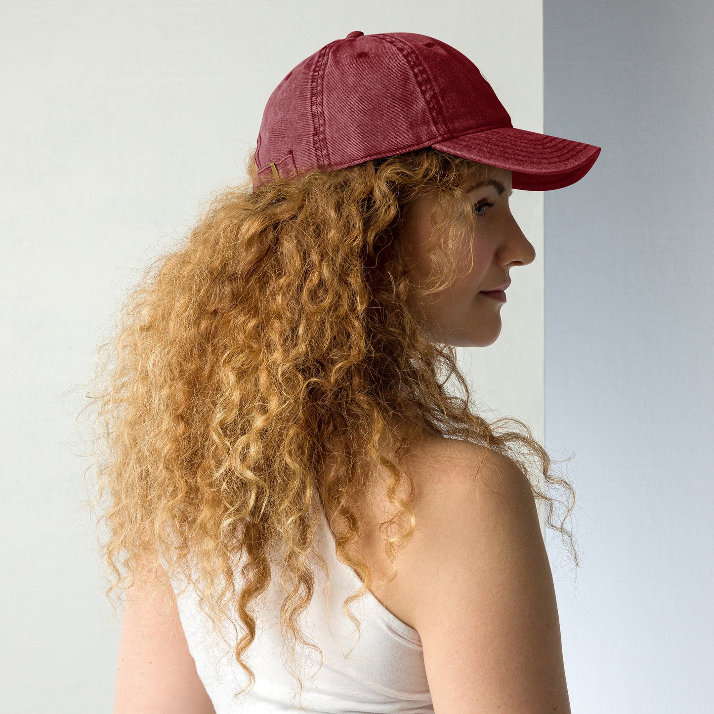 Baseball Embroidered Vintage Cotton Twill Cap