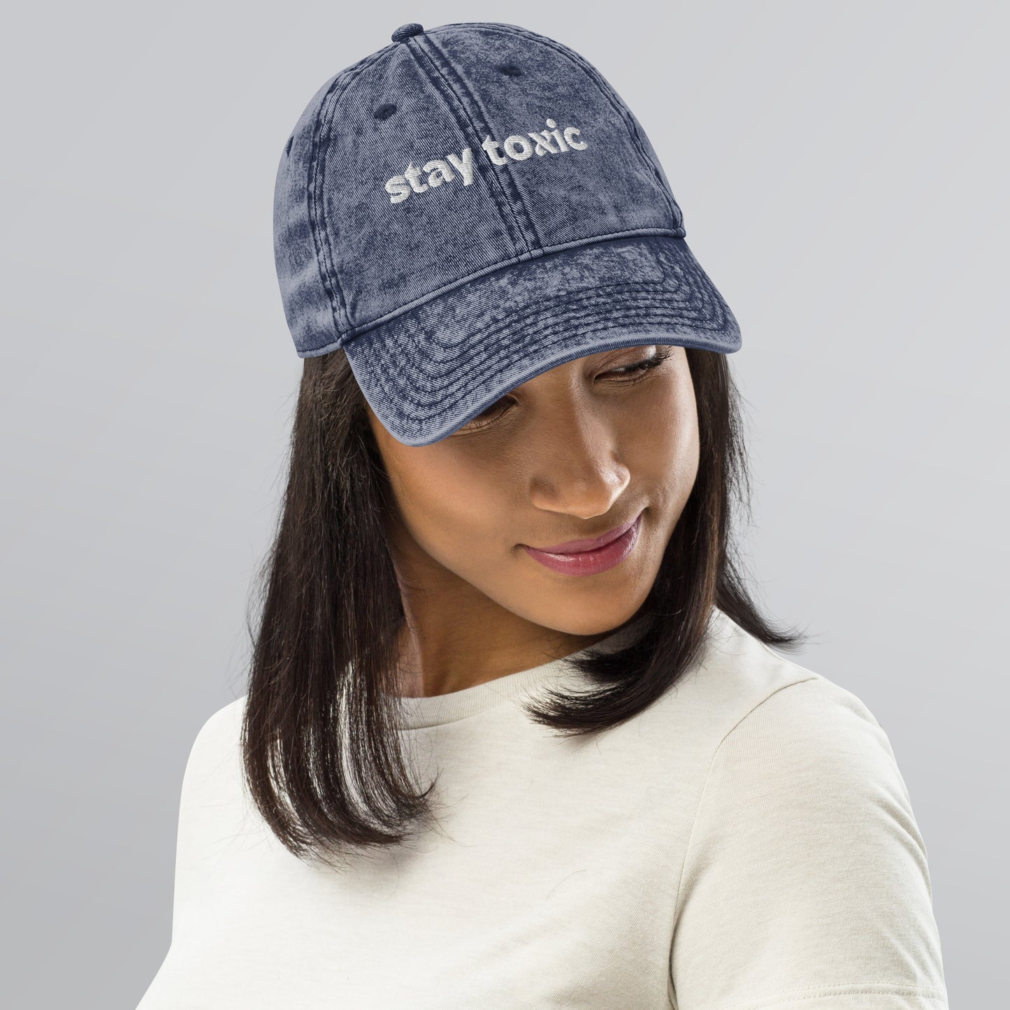 Toxic Vintage Cotton Twill Cap