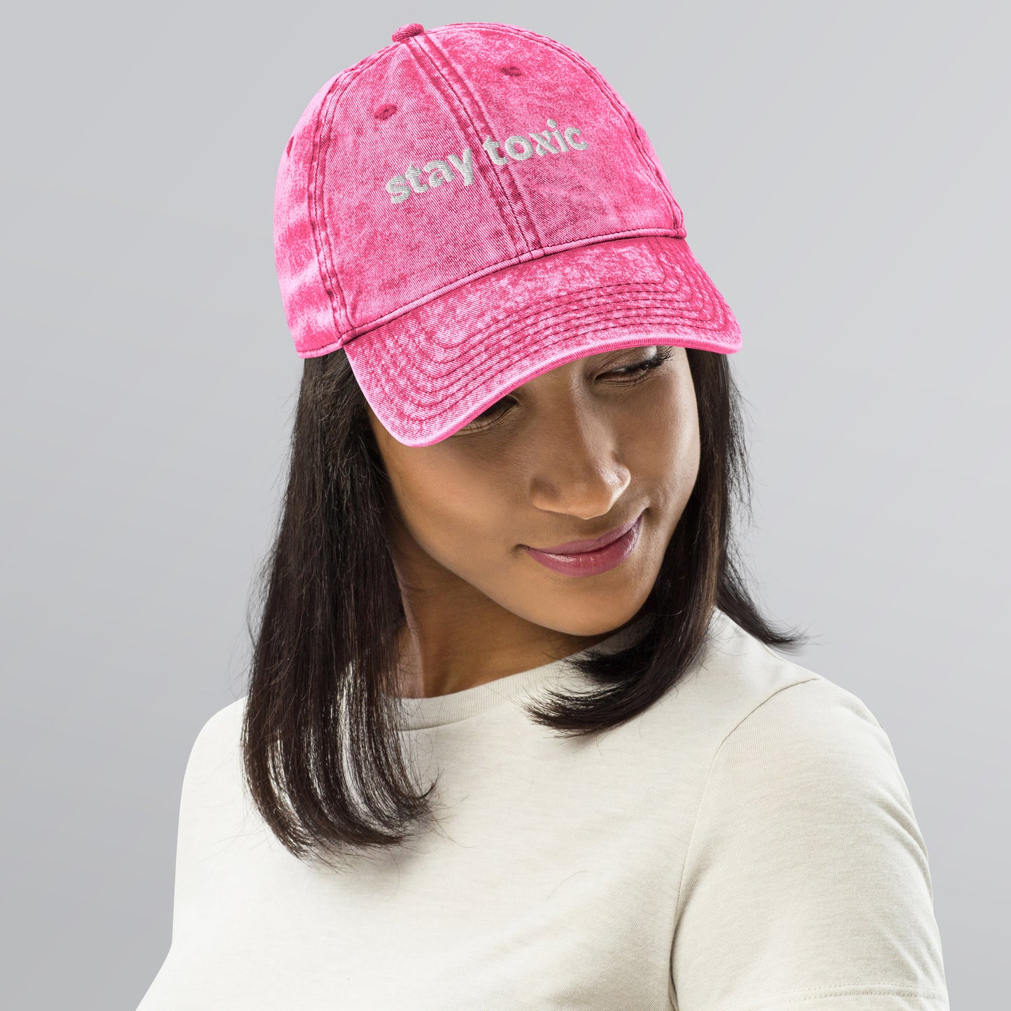 Toxic Vintage Cotton Twill Cap