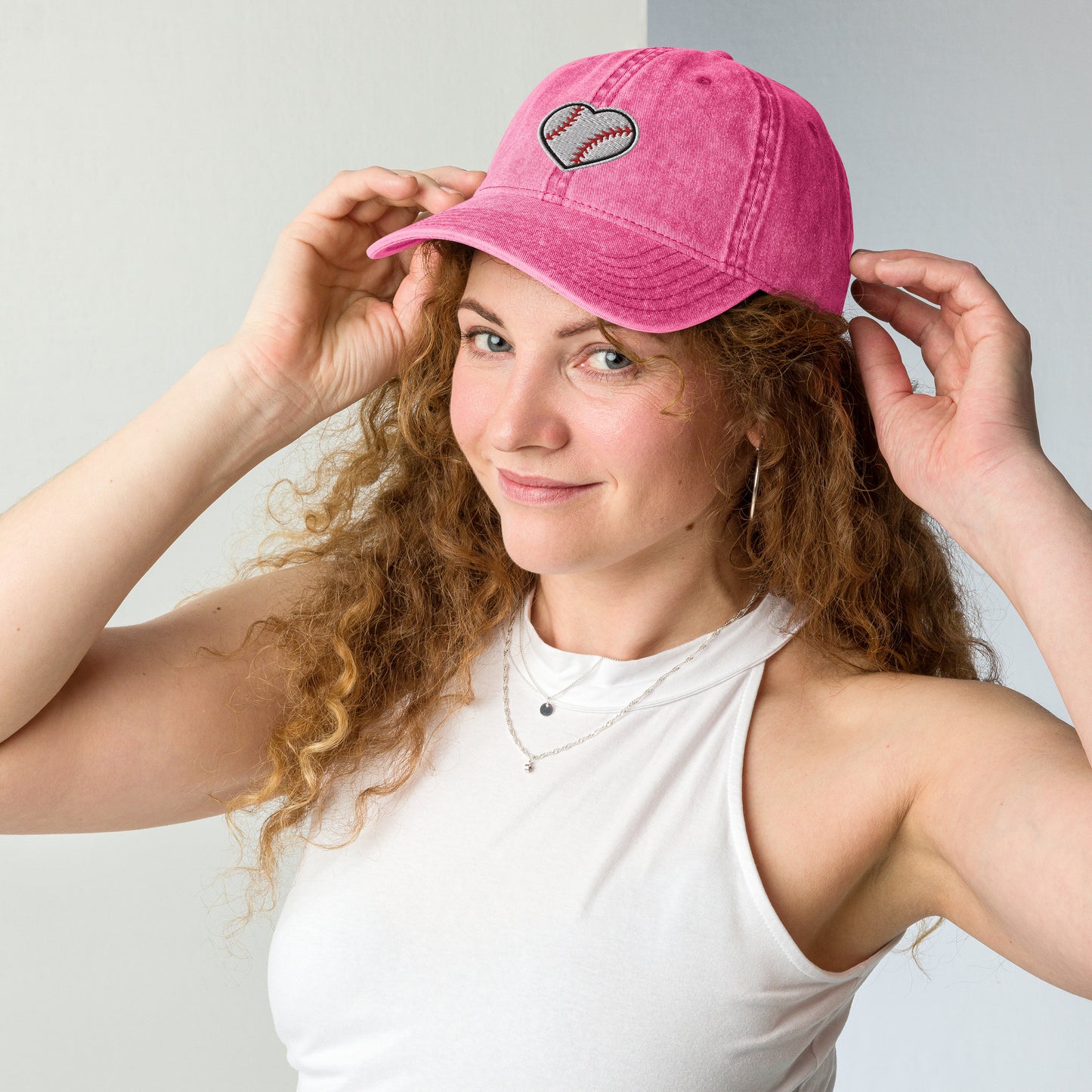 Baseball Embroidered Vintage Cotton Twill Cap