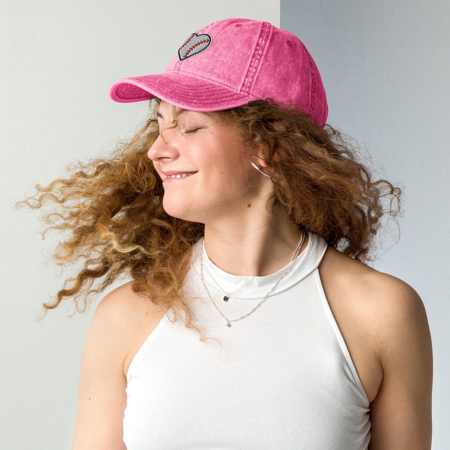 Baseball Embroidered Vintage Cotton Twill Cap