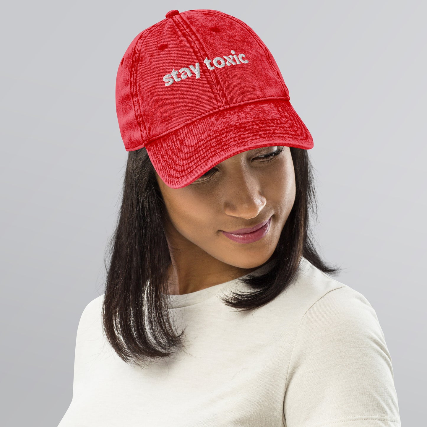 Toxic Vintage Cotton Twill Cap