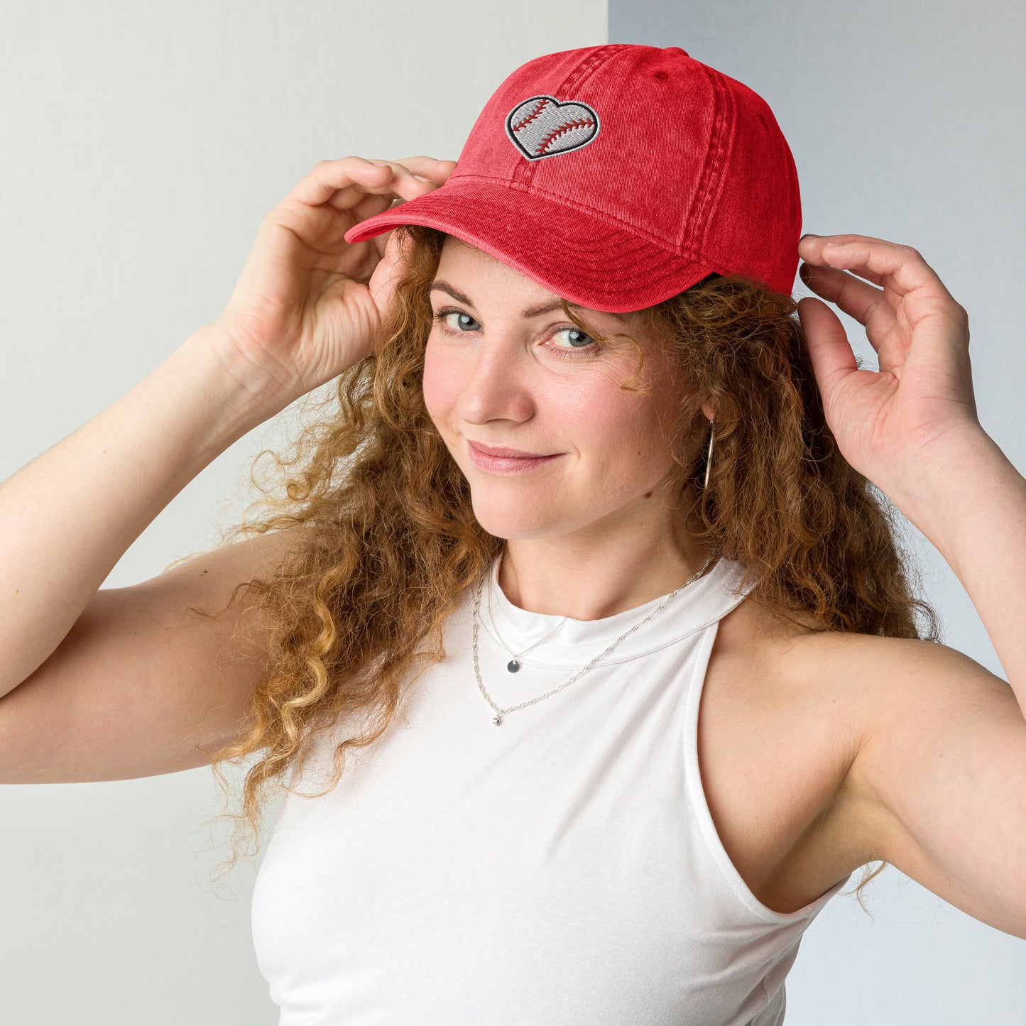 Baseball Embroidered Vintage Cotton Twill Cap