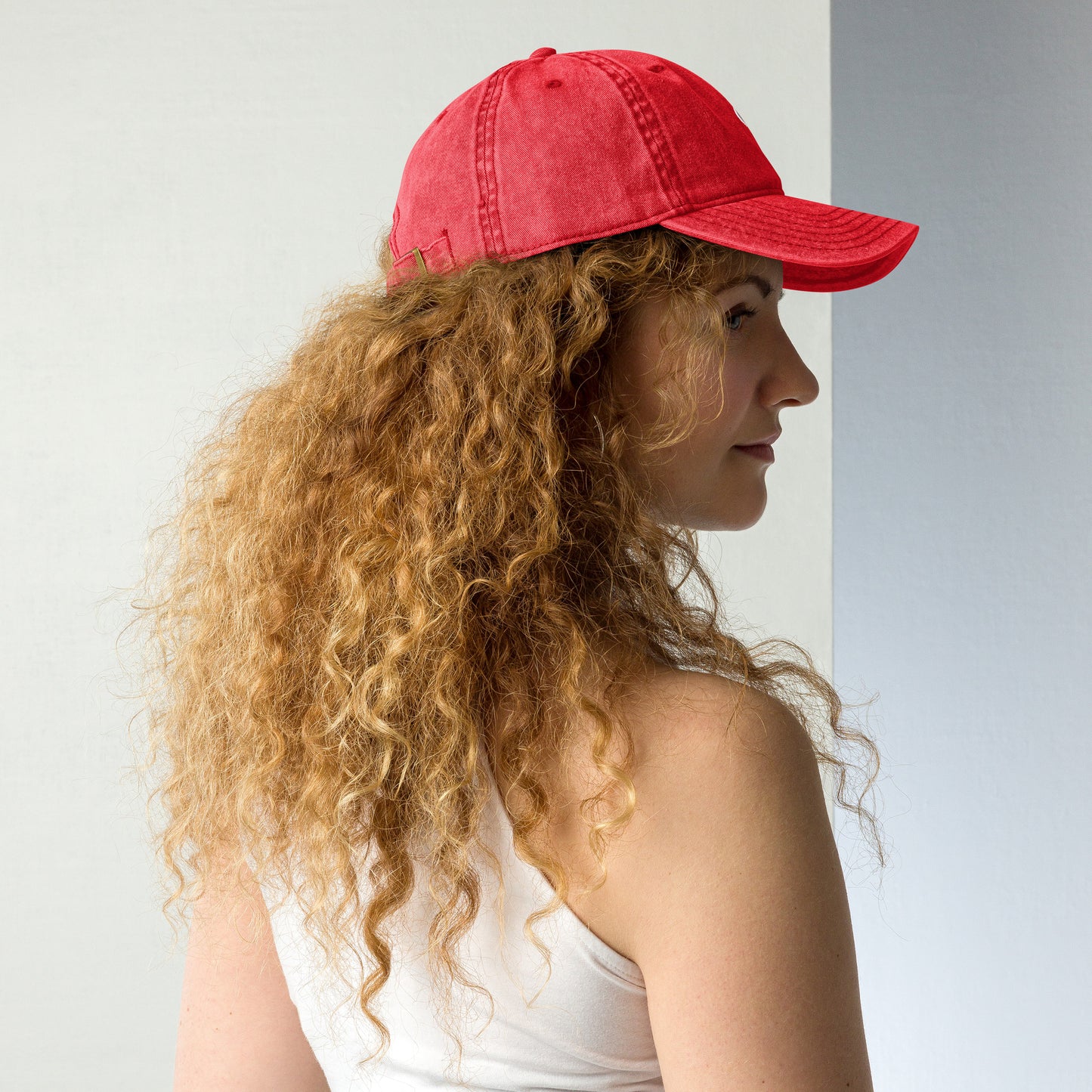 Baseball Embroidered Vintage Cotton Twill Cap