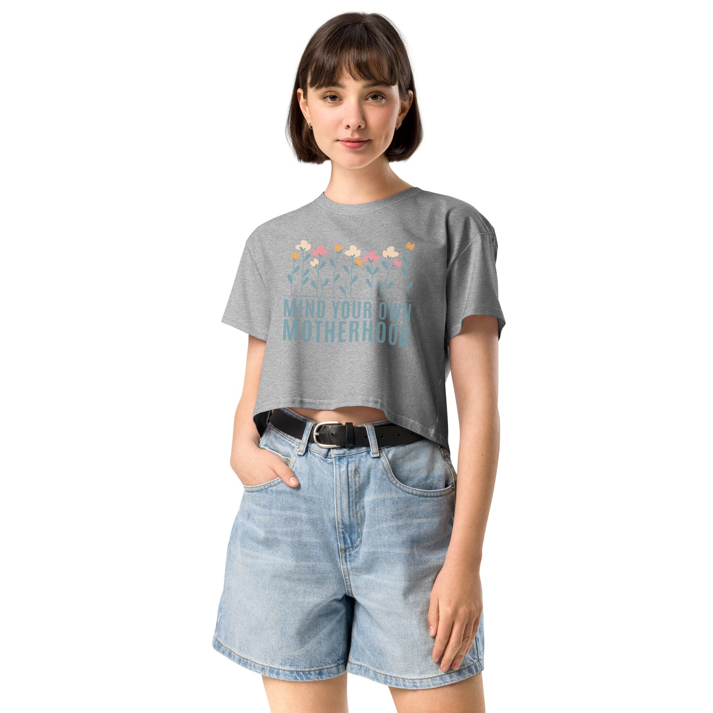 Mind Your Motherhood Women’s crop top