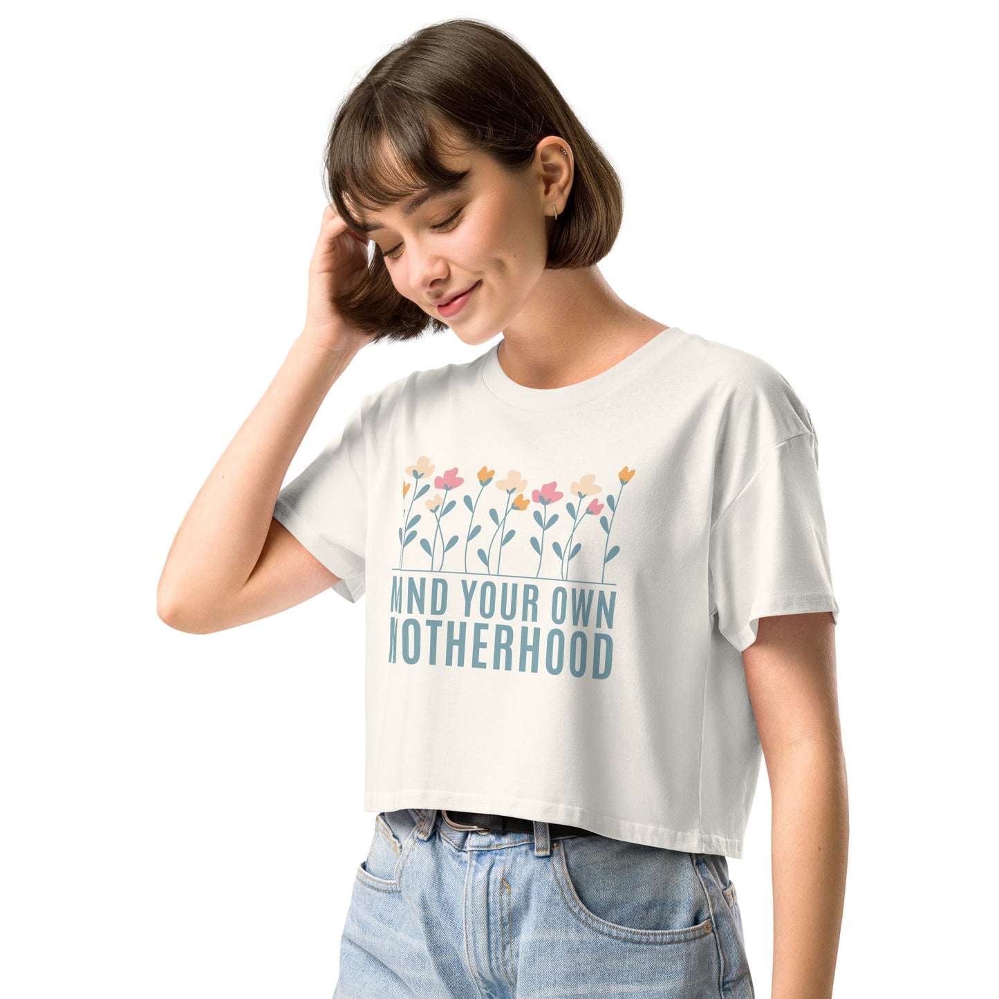 Mind Your Motherhood Women’s crop top