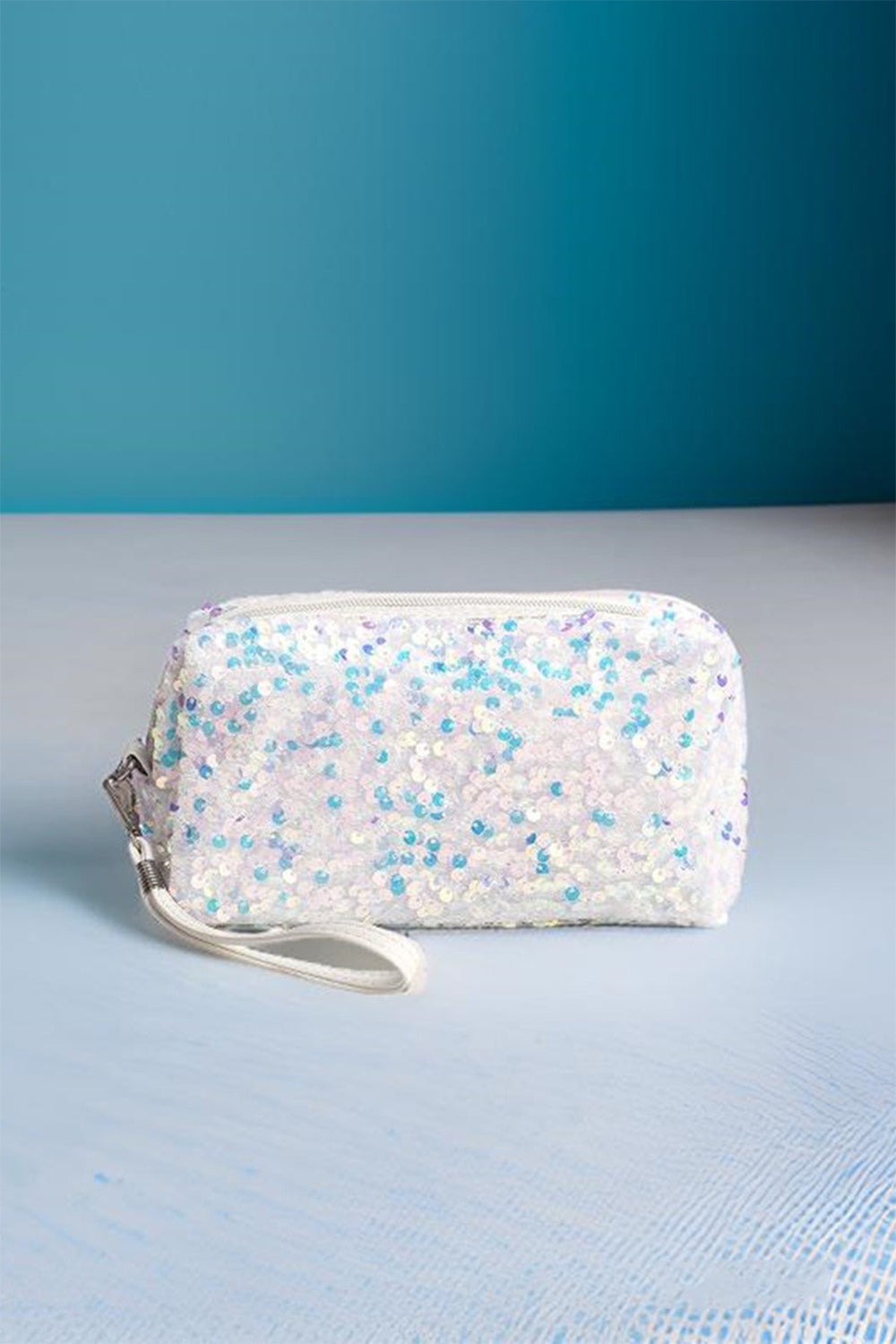 Colorful Shine Cosmetic Sequin Design Bag