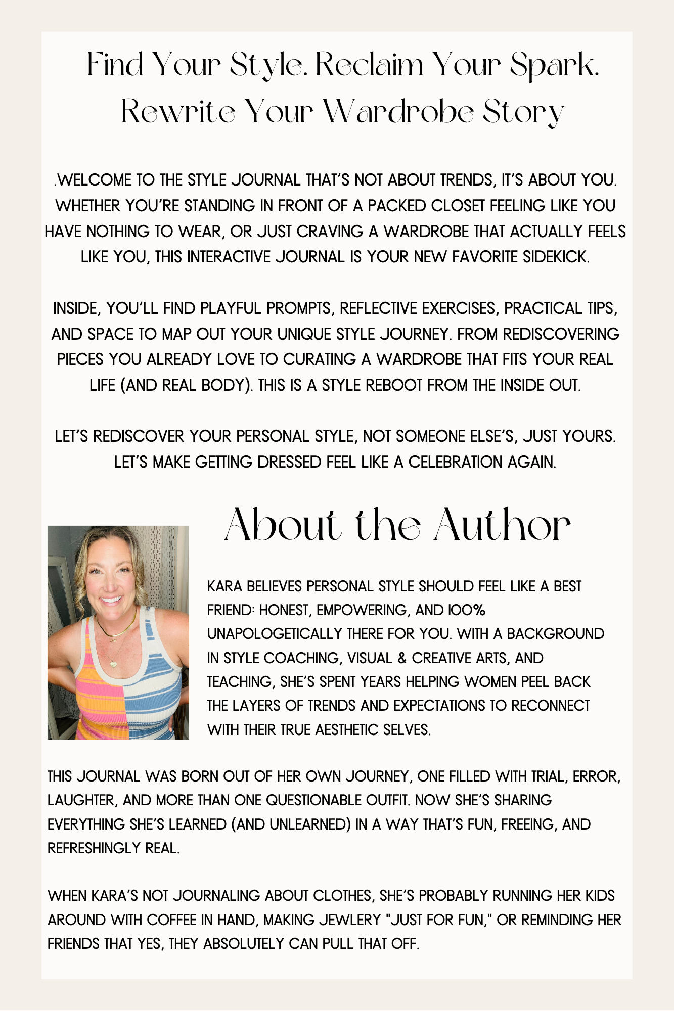 Threads of You Style Journal