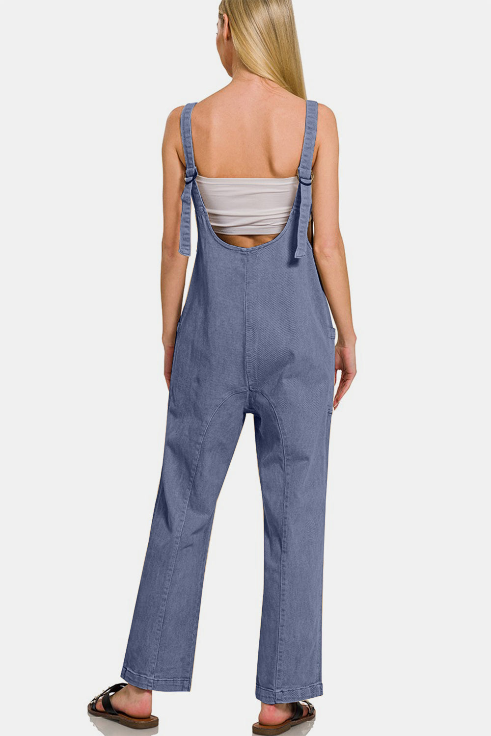 Bartley Pocketed Wide Strap Jumpsuit