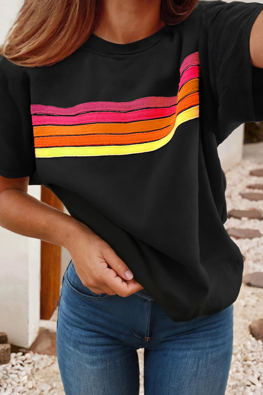 PREORDER Retro Striped Top