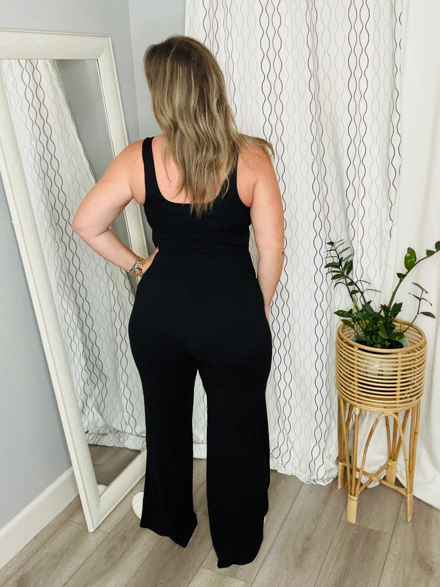 Mel Wide Leg Butter Soft Jumpsuit