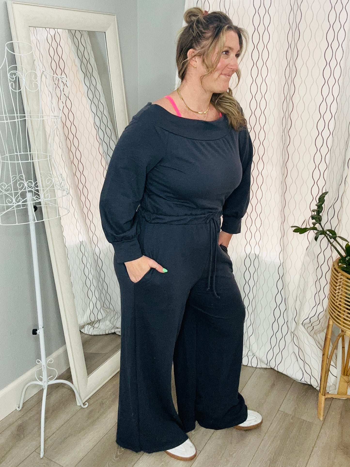 Brooklyn Long Sleeve Jumpsuit