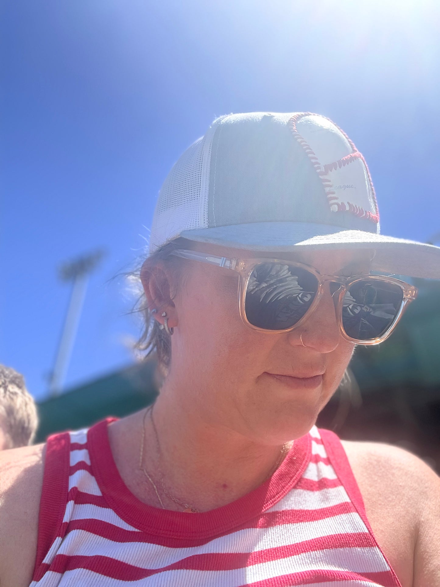 Genuine Baseball Heart Hat