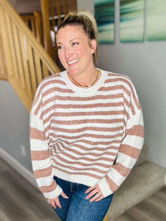 Selina Striped Sweater