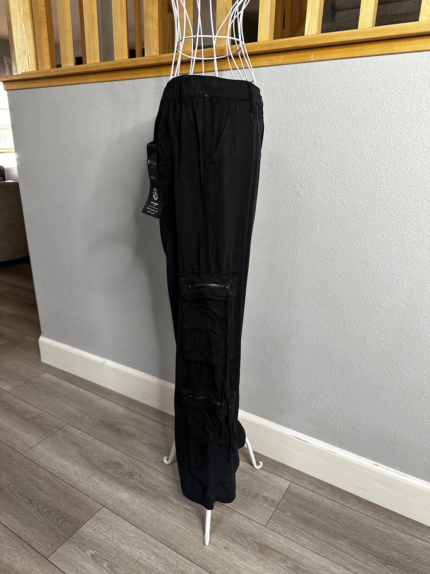 Claire Tencel Double Cargo Pants