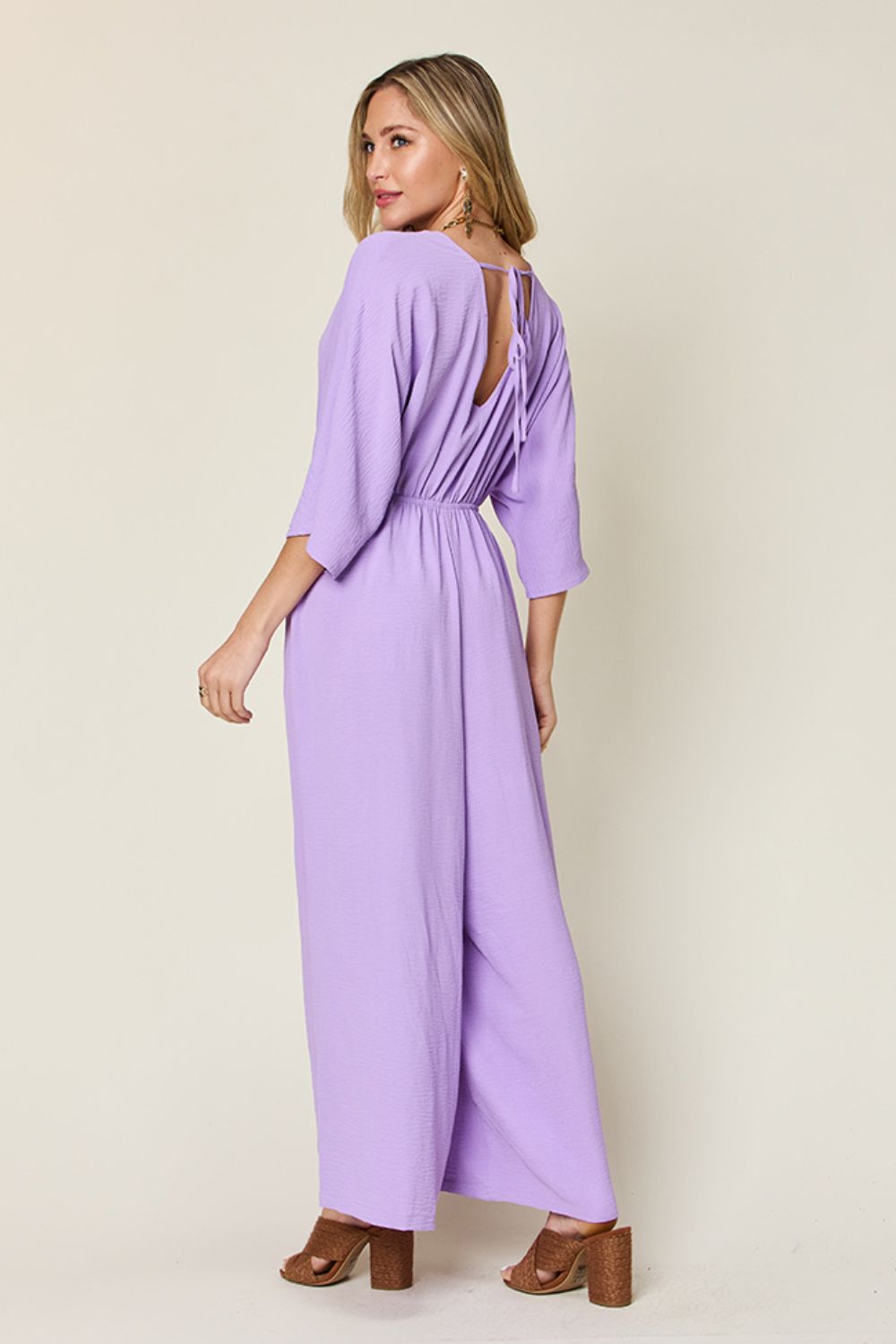 Minnie Wide Leg Jumpsuit with Pockets