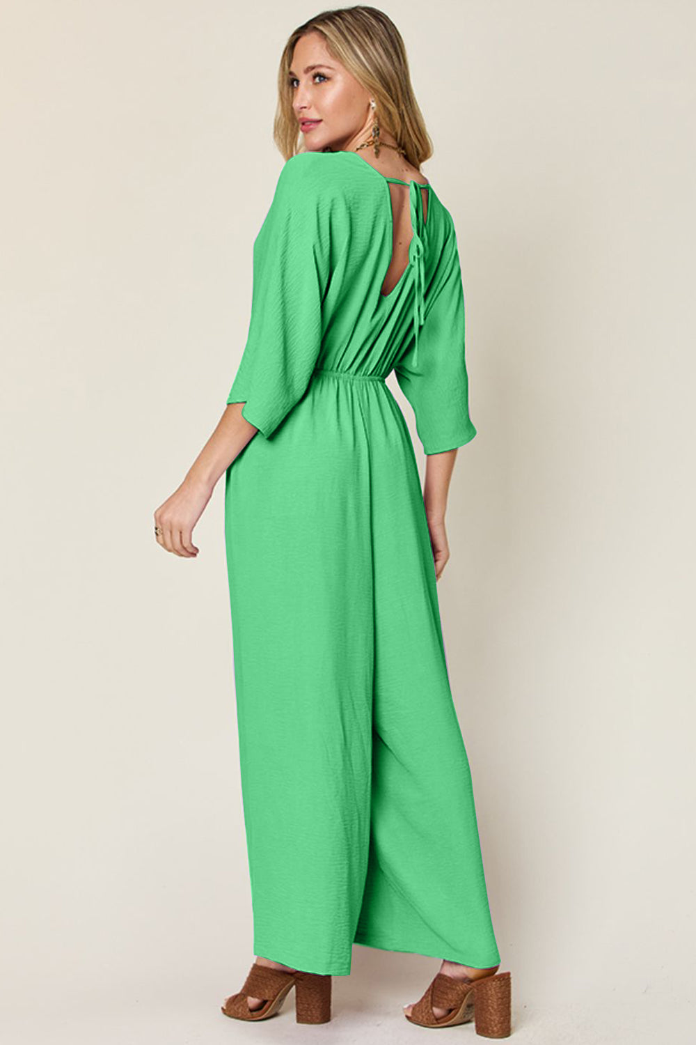 Minnie Wide Leg Jumpsuit with Pockets